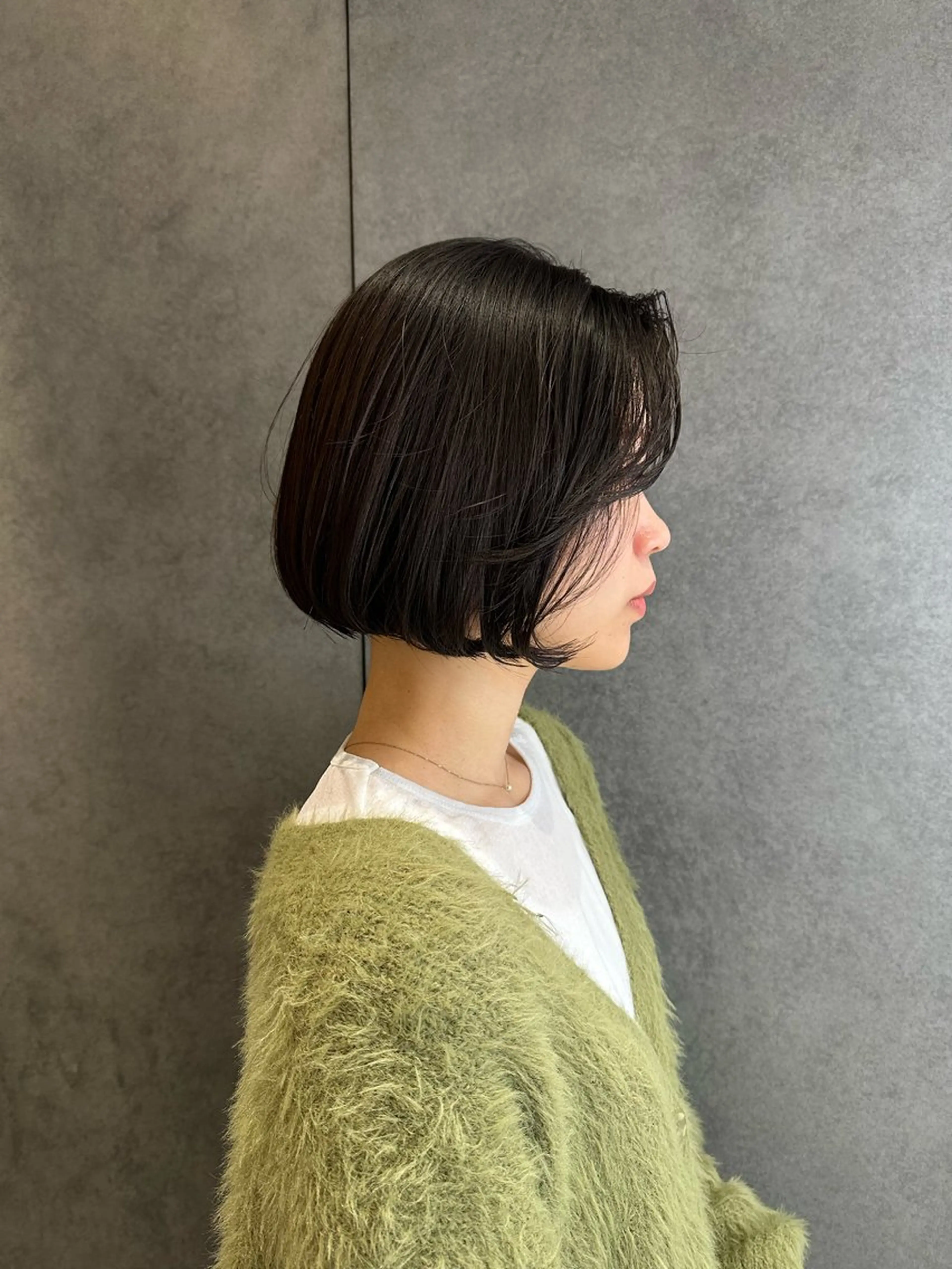 ショート ボブ 中原 優美のヘアスタイル