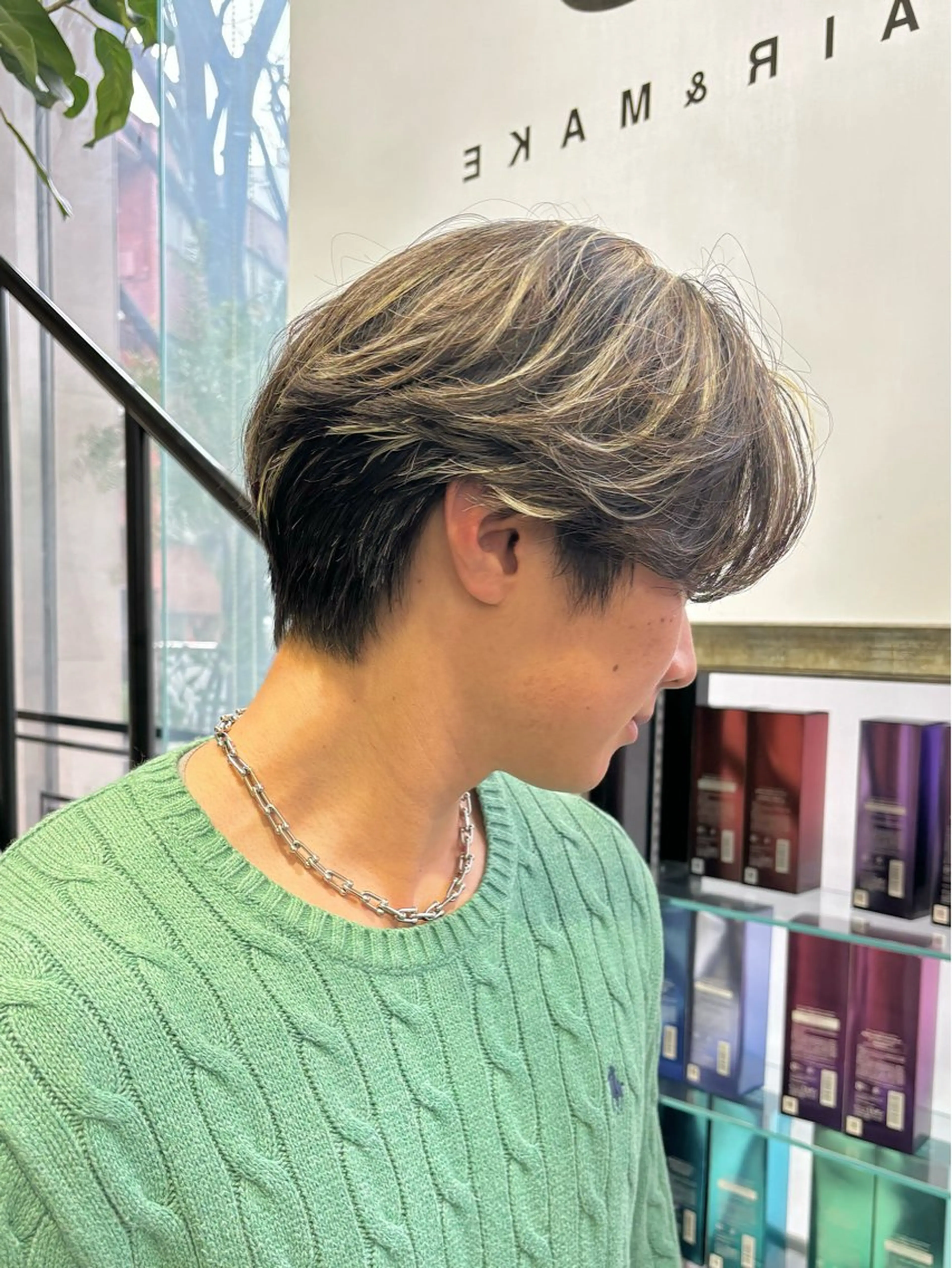 カラー メンズ 骨格矯正/理論パーマ /悩み改善/yuyaのヘアスタイル