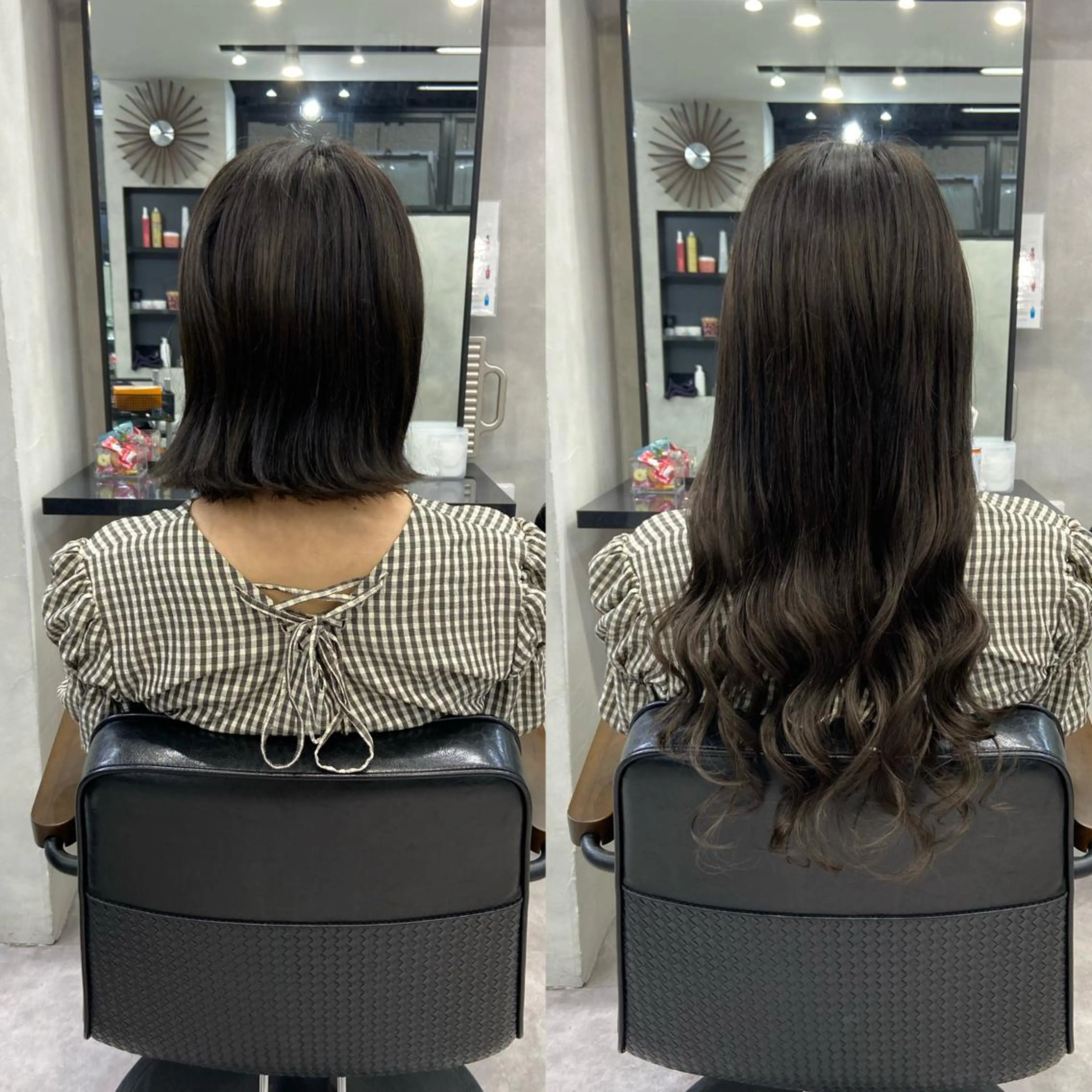 セミロング ヘアアレンジ ar+ ❤︎ maiのヘアスタイル