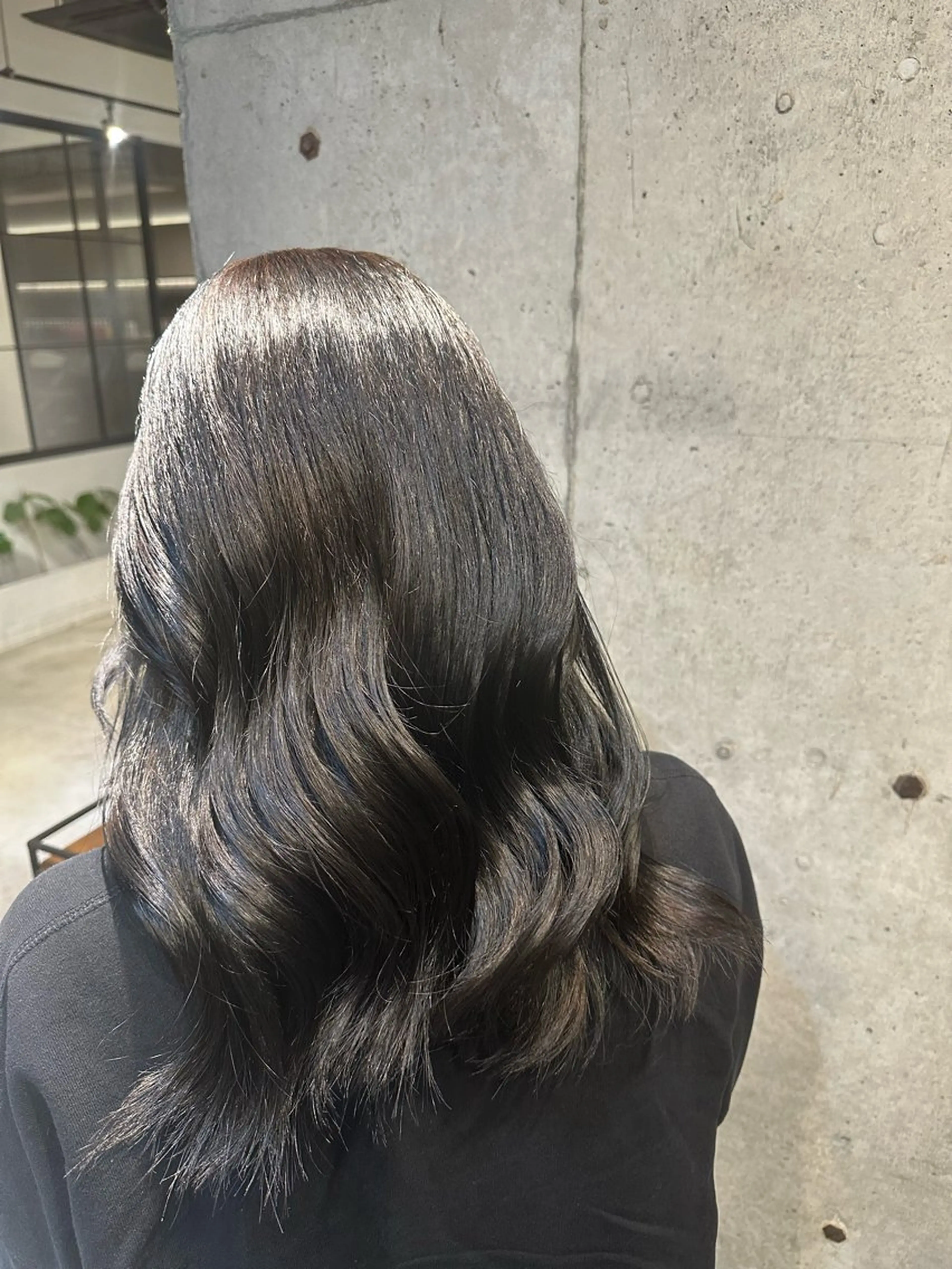 セミロング 髪質改善/縮毛矯正 新潟/レイヤー/有紗のヘアスタイル