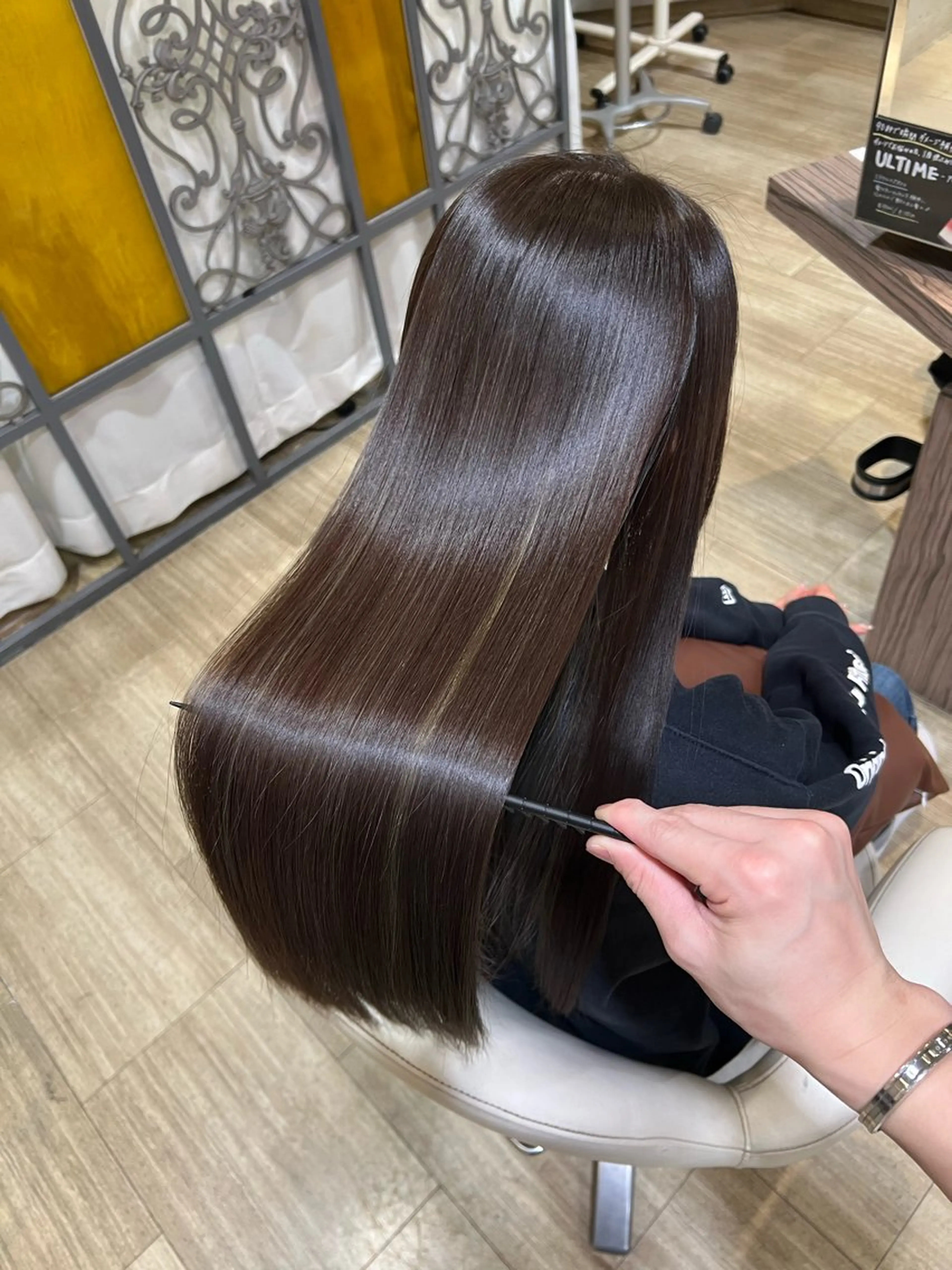 ロング 縮毛矯正 ショート/ ボブ/今井皓のヘアスタイル