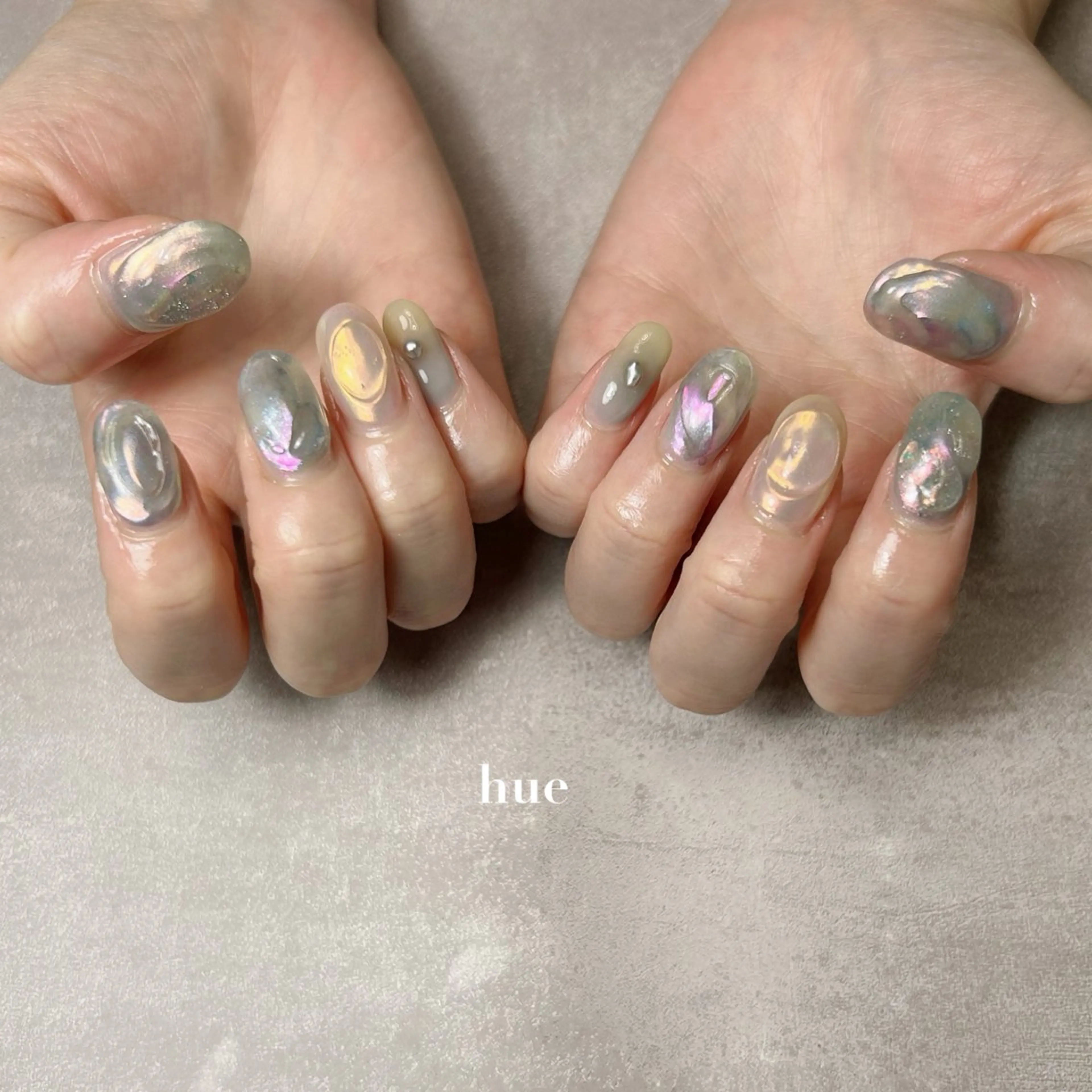 ネイル hue nailのネイルデザイン