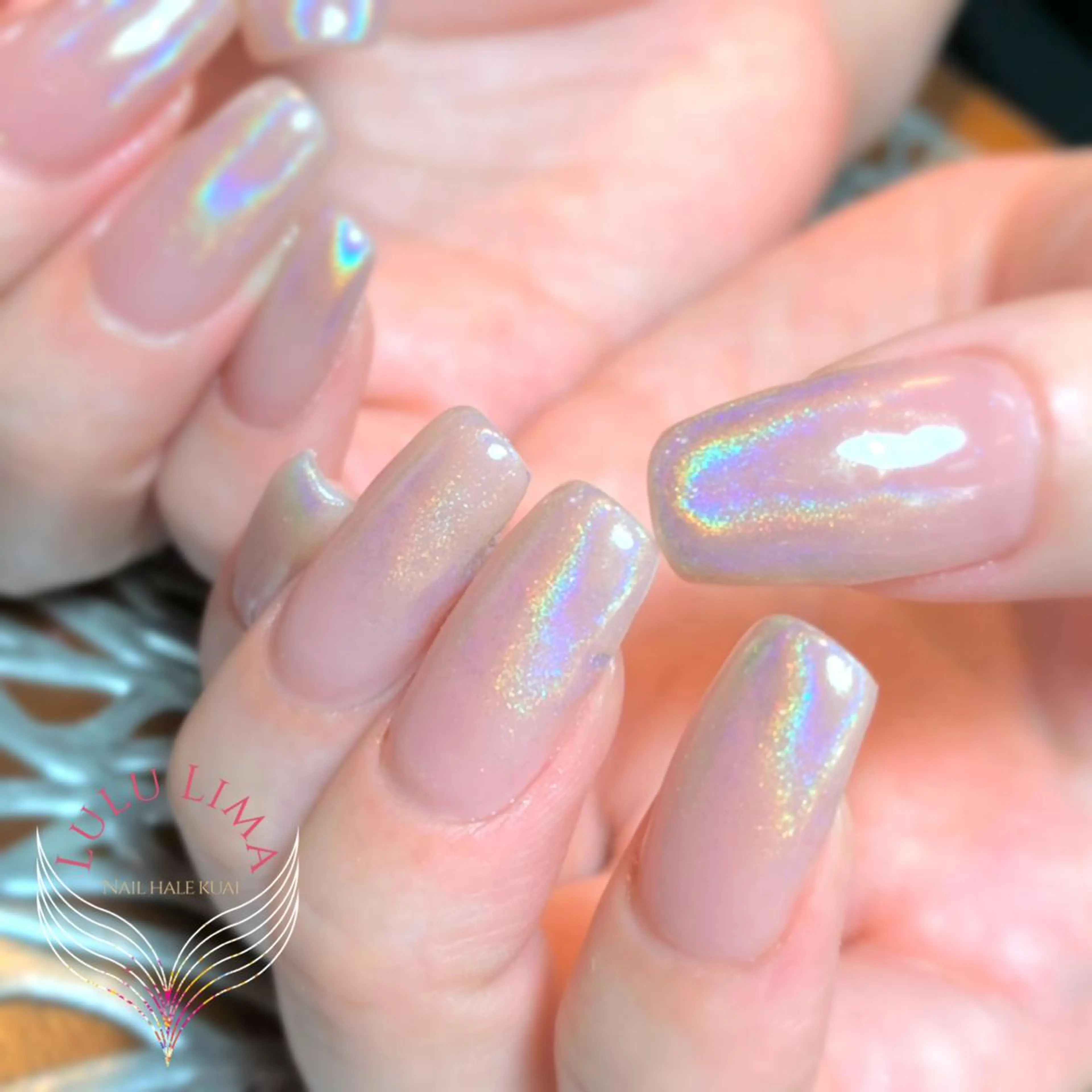 ネイル ワンカラーネイル ハンドネイル ハンドケア LULU LIMAのネイルデザイン