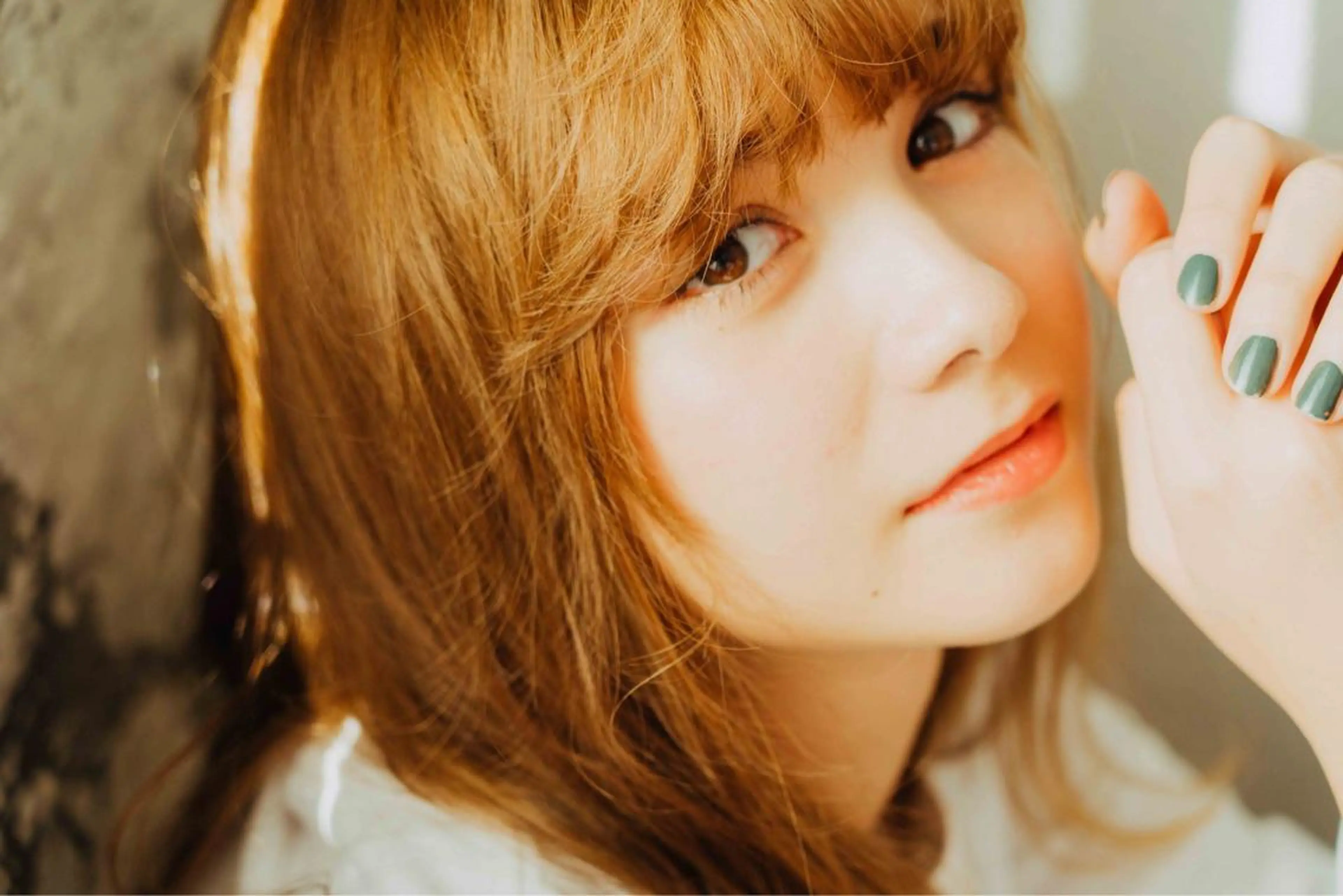 ミディアム カラー 髪質改善 艶髪🔵ﾌｾﾅｵﾔのヘアスタイル