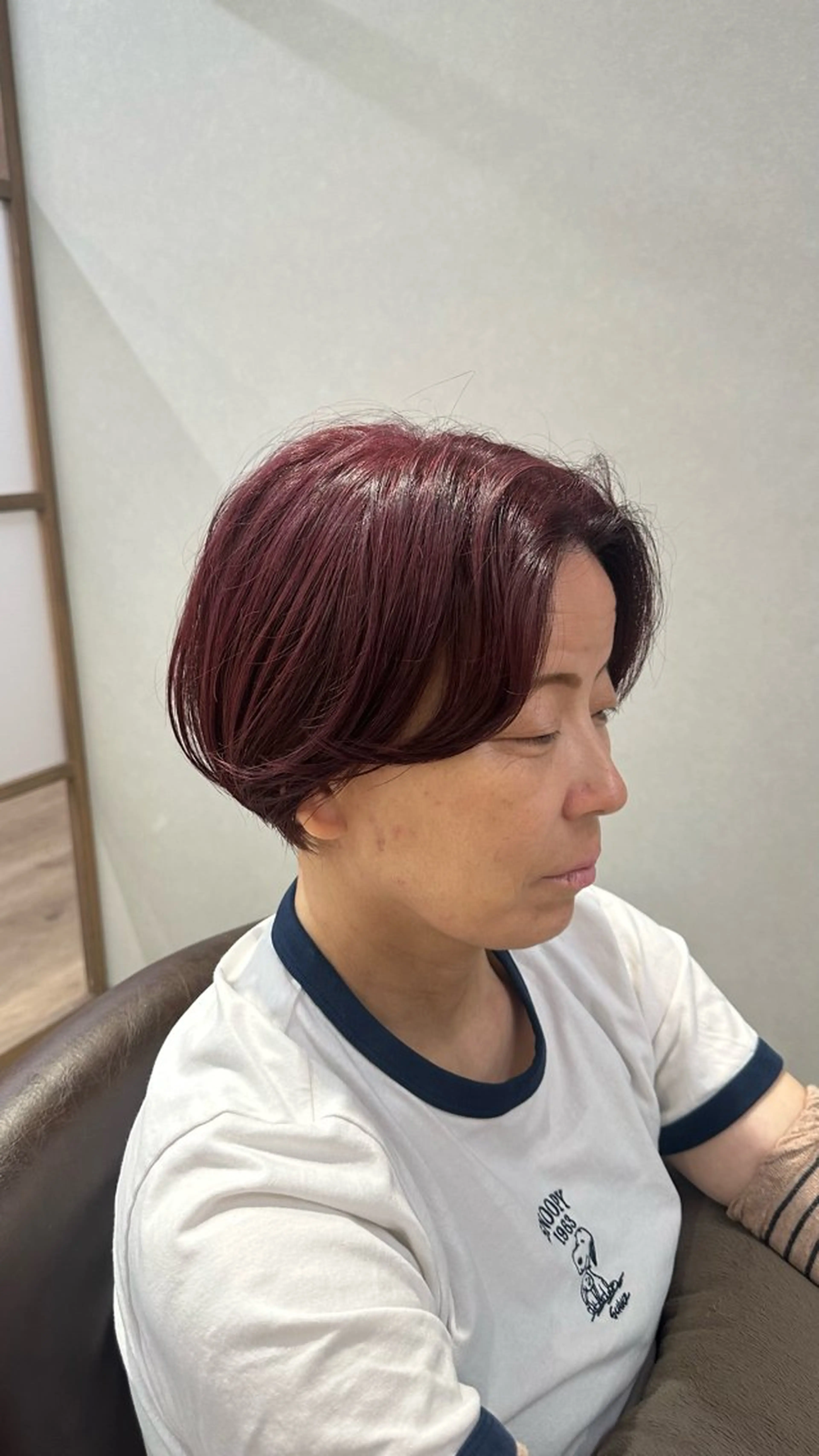 ショート 卒業式のヘアスタイル 髪質改善 ショートヘア cond.所属・アスナ /本日空きあり◎のヘアスタイル