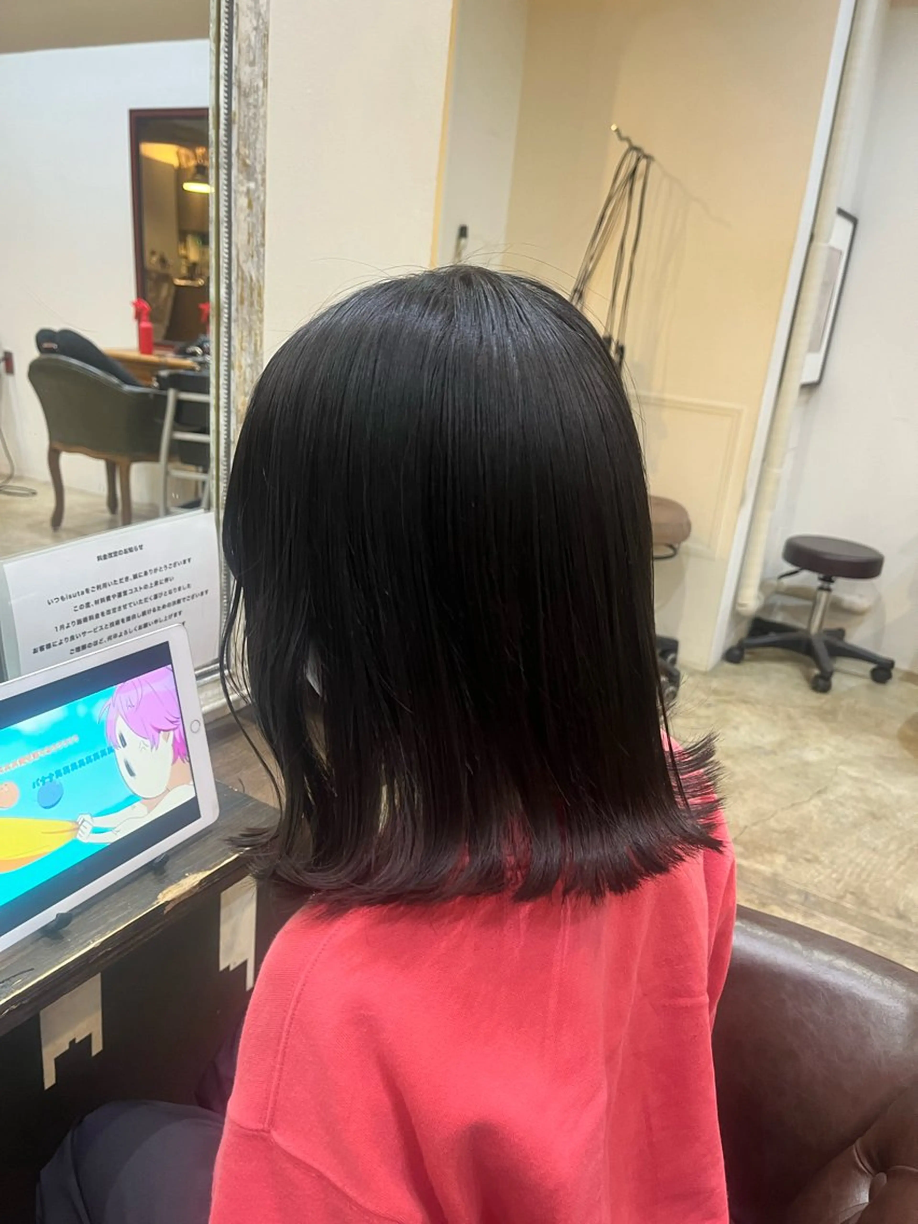 キッズ 松原 樹里のヘアスタイル