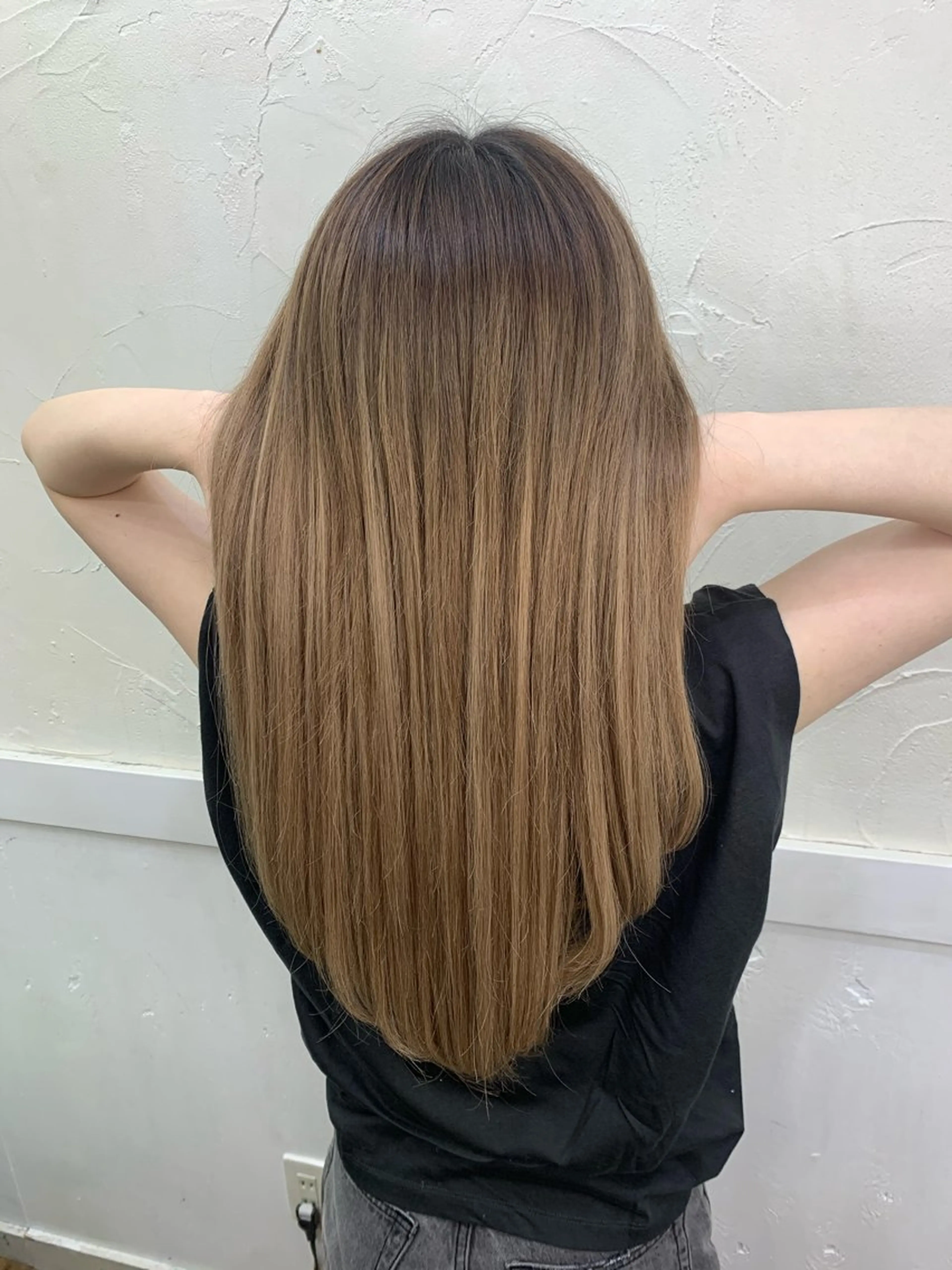 ロング ロングレイヤー レイヤーカット ロング ケアブリーチ🌟 ♢WATARU♢のヘアスタイル