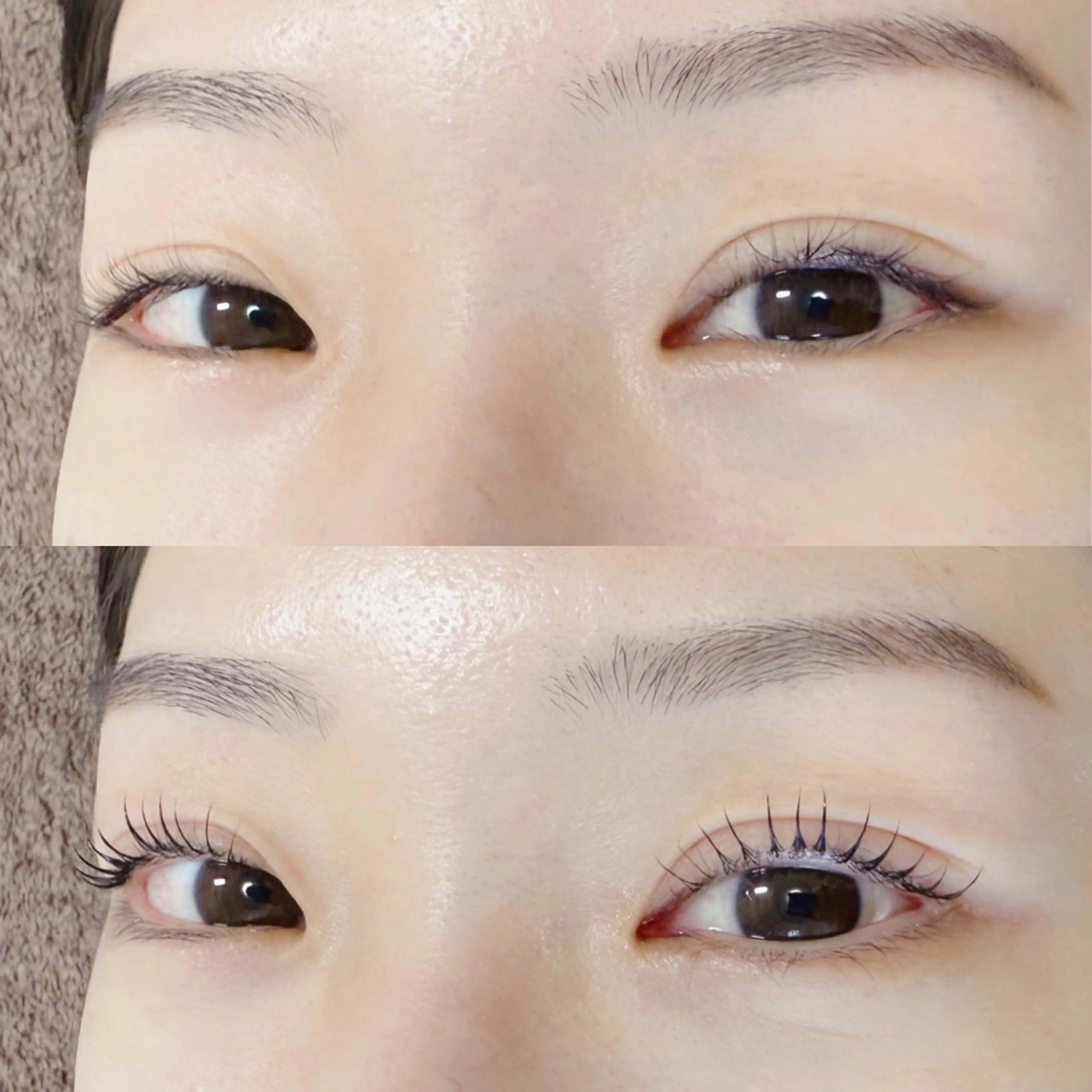 ミニモ限定　ダメージレス高持続まつ毛パーマの写真