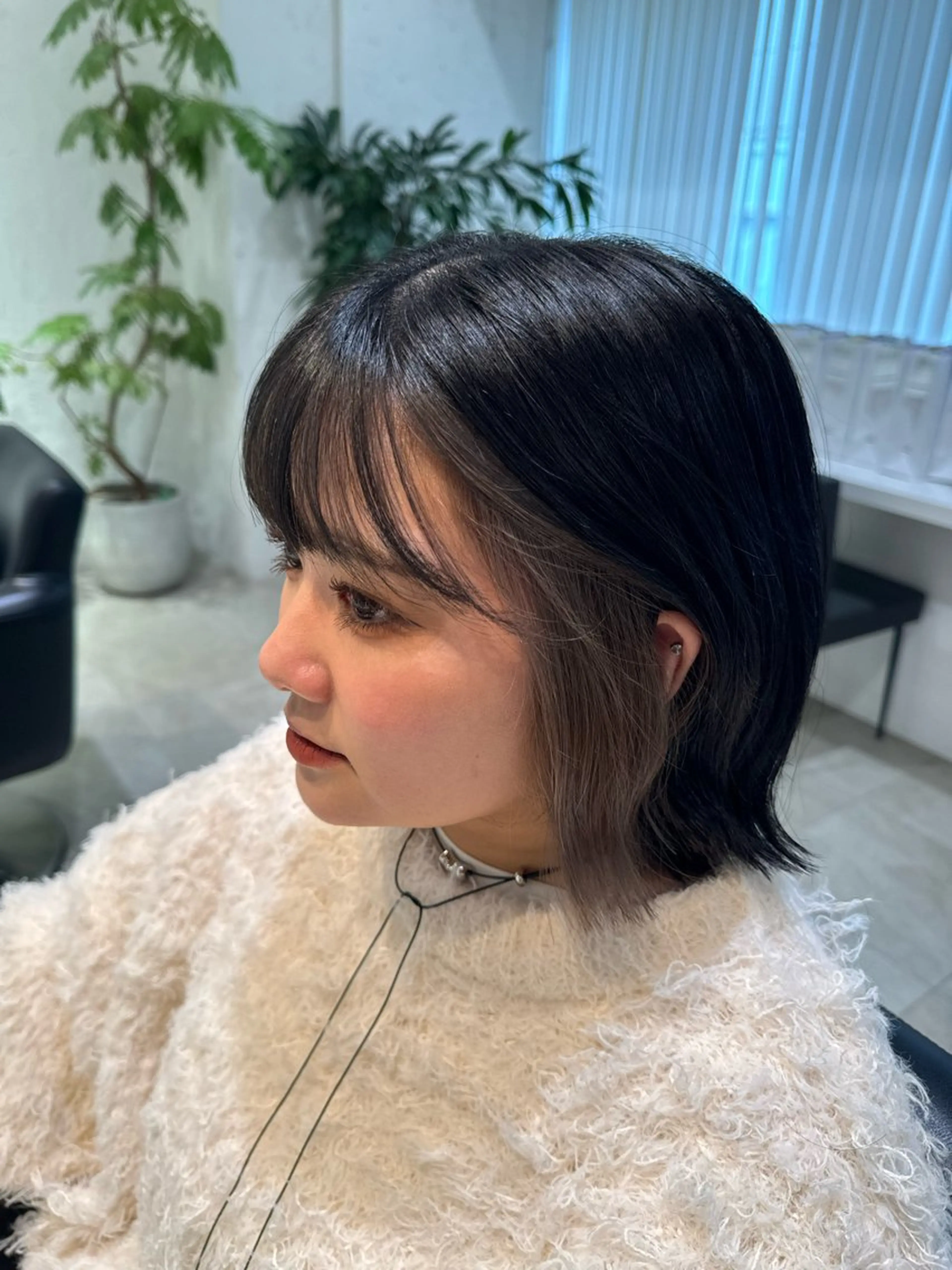 カラー 🍪ﾖｼｲﾊﾙﾈ🍪 ﾗﾍﾞﾝﾀﾞｰｶﾗｰのヘアスタイル