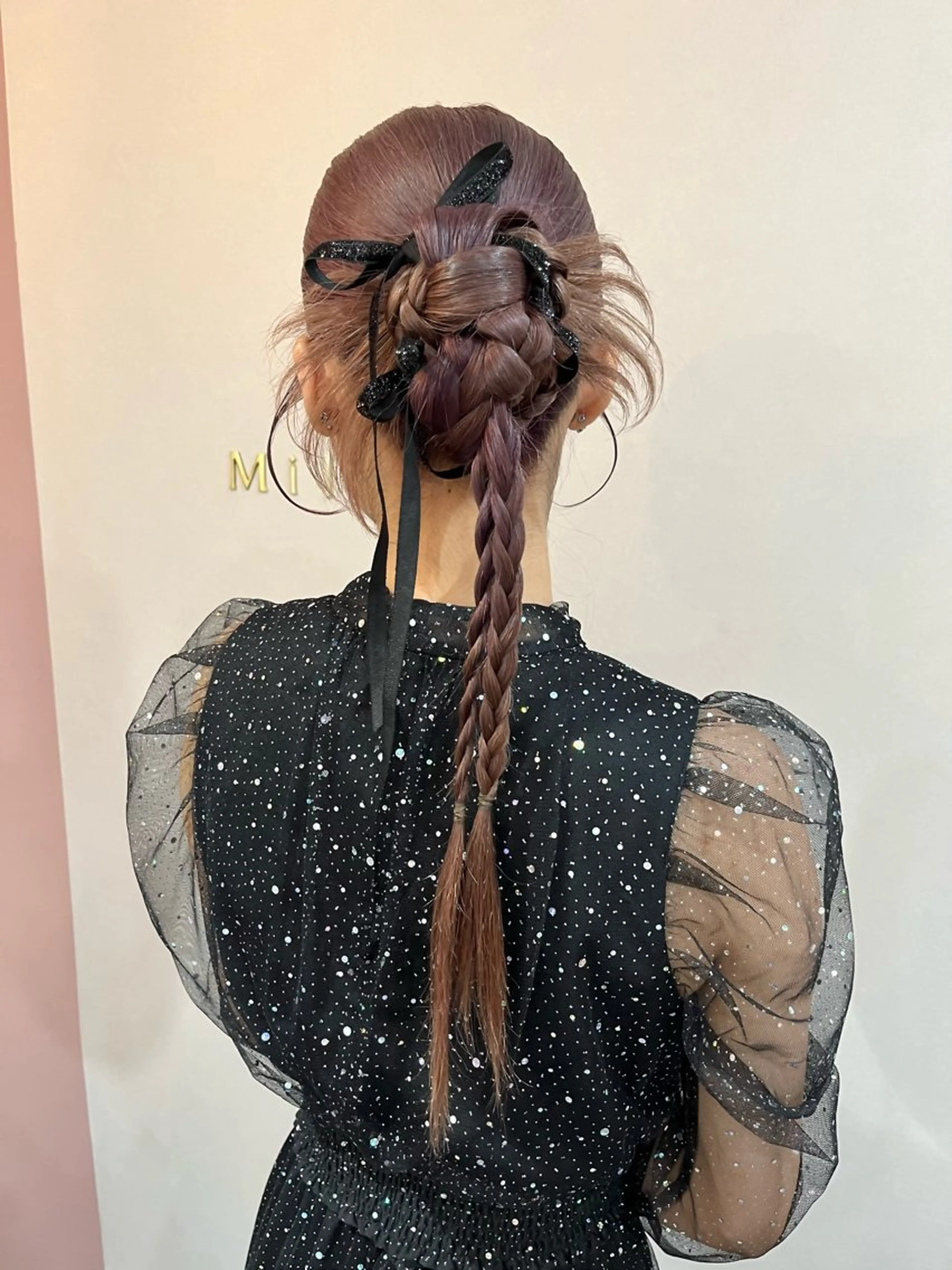 ヘアアレンジ ヘアセット Mila Akariのヘアスタイル