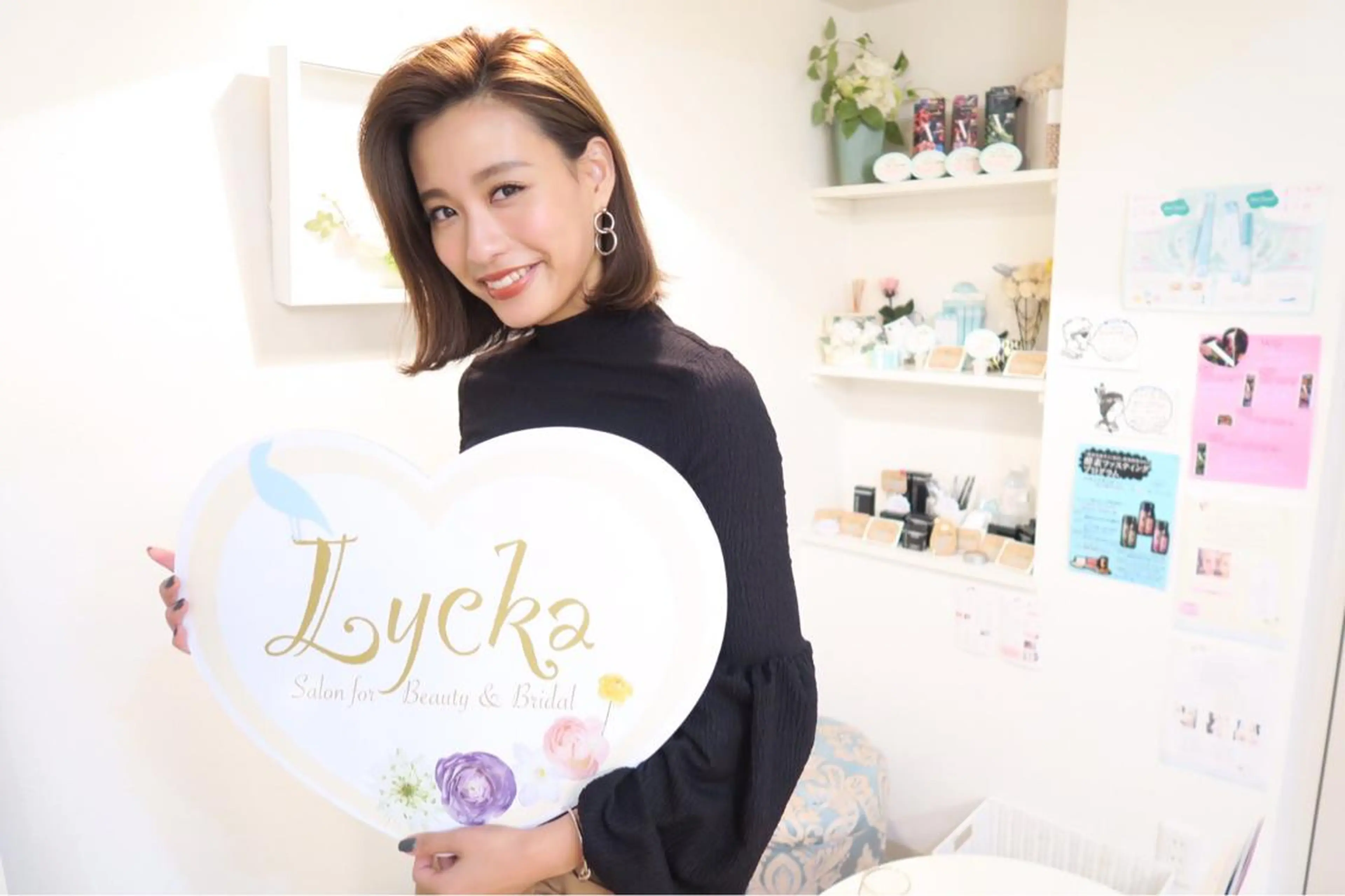マツエク・マツパ Lycka西宮所属・Lycka hiromiのマツエク・マツパデザイン