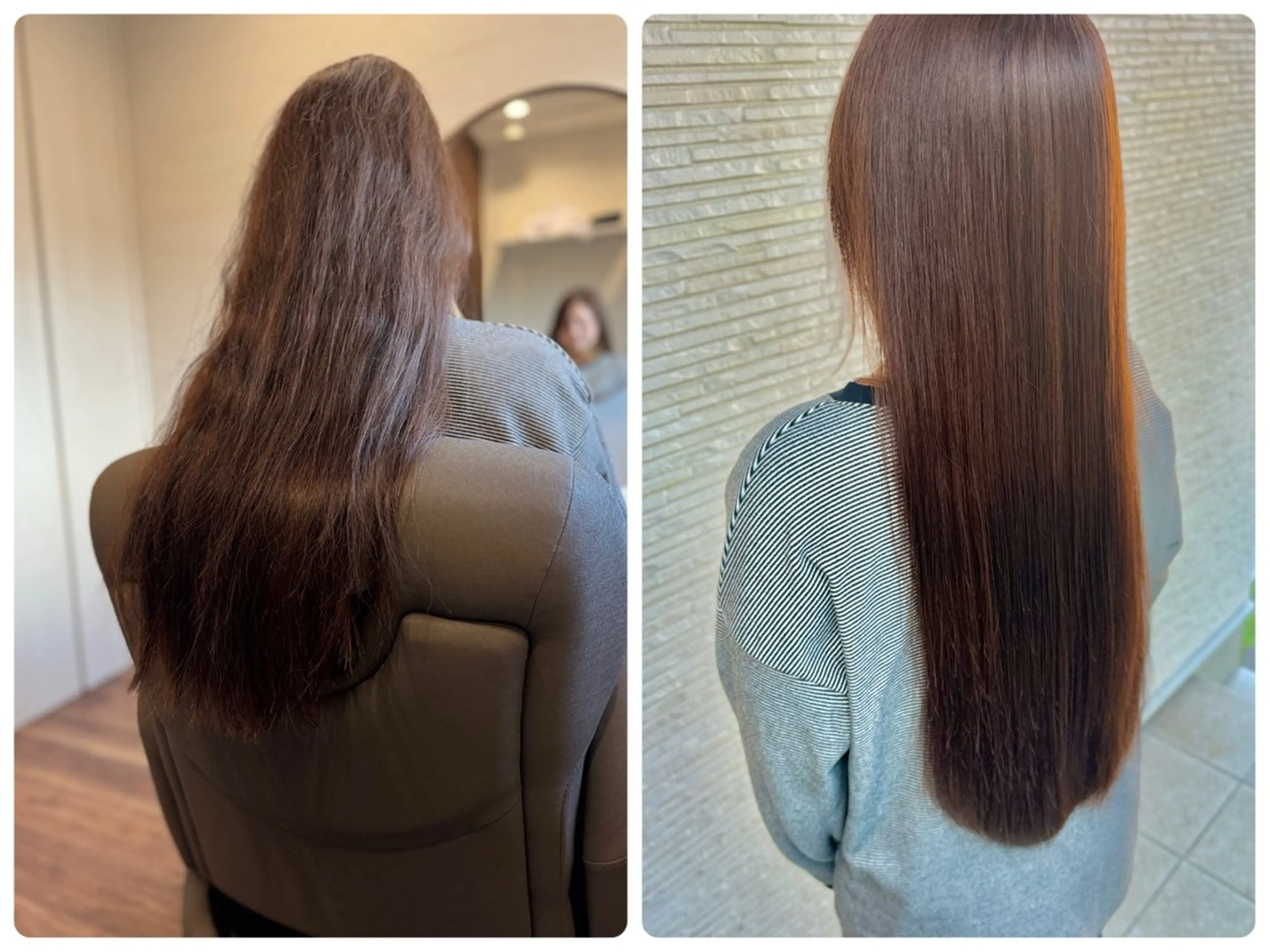 髪質改善うる艶トリートメントの写真