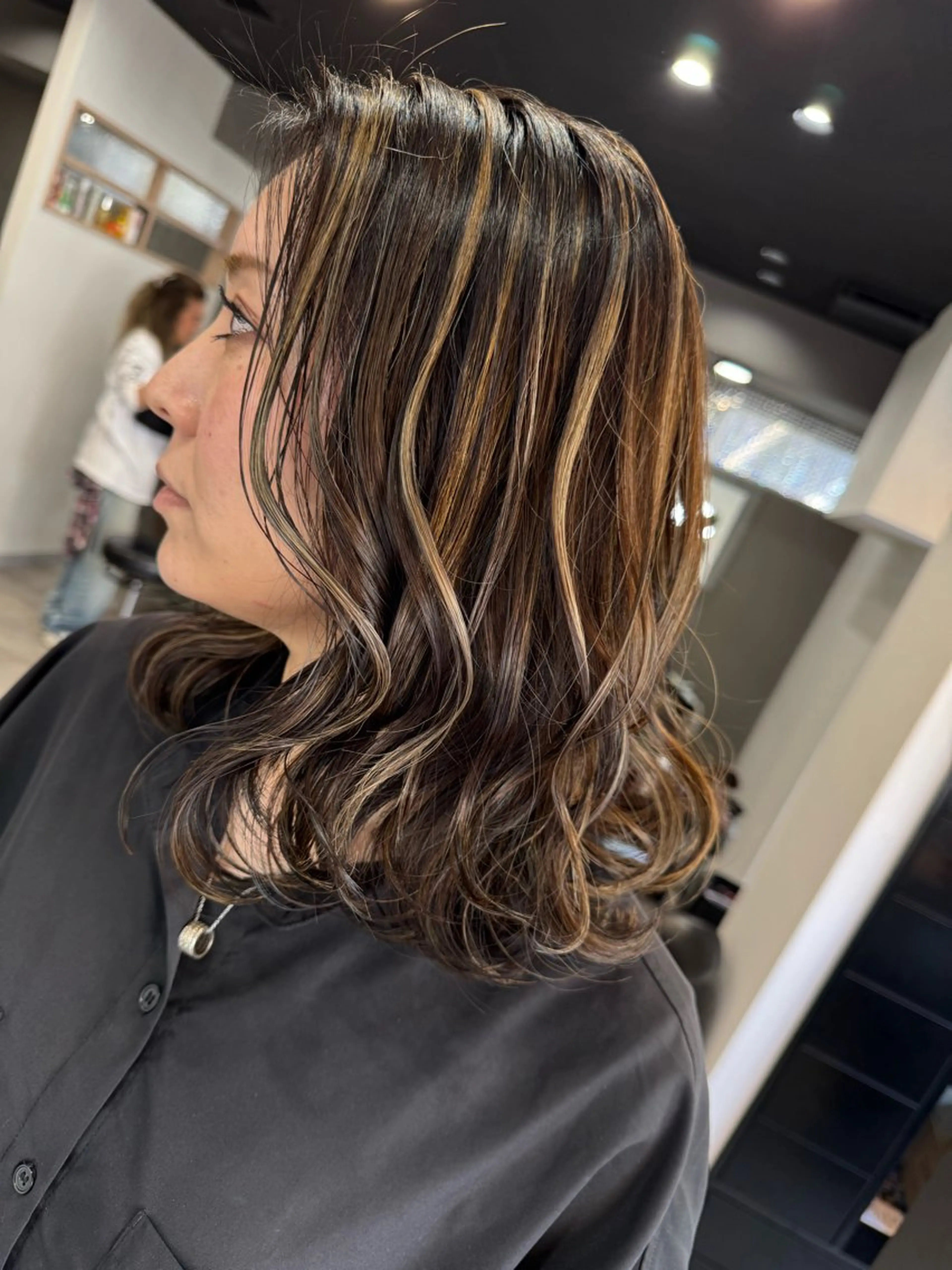 ミディアム カラー 立川、北口.ans 黒木 和大のヘアスタイル