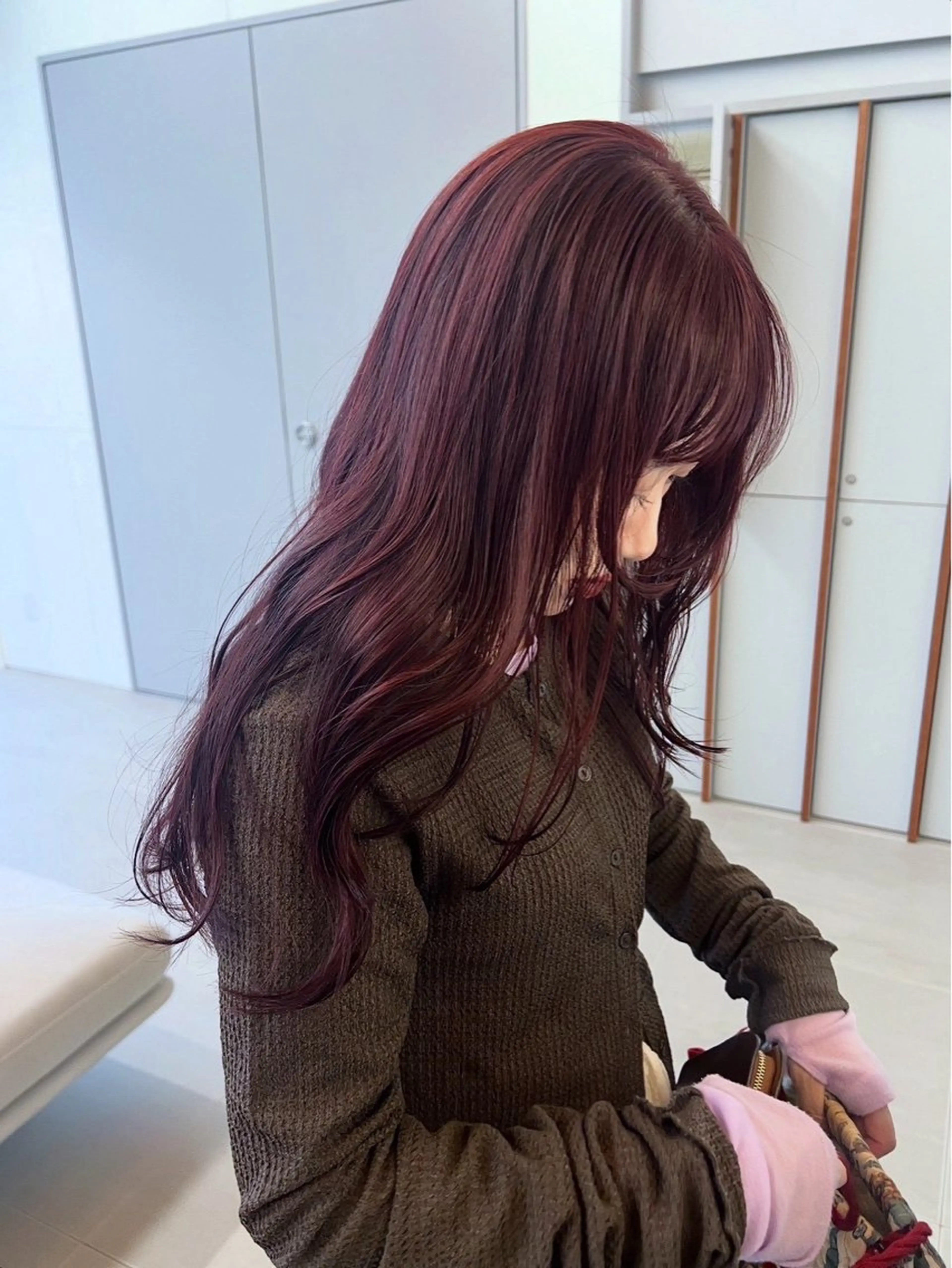 カラー ヘアカラー カラーモデル 🪐Sena⭐️のヘアスタイル