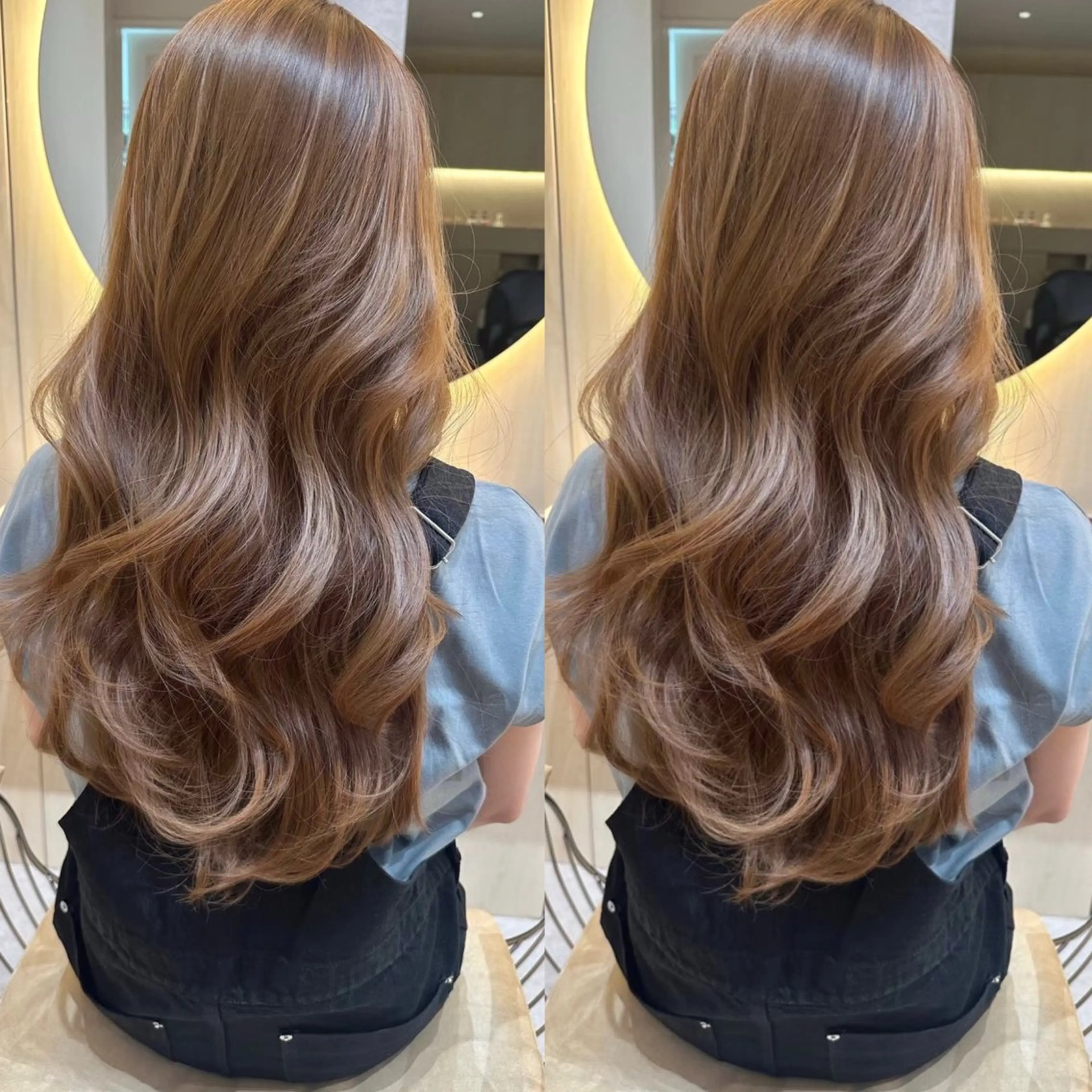 ロング ヘアカラー トリートメント 🩵縮毛矯正・ボブ 岩原朋也🩵のヘアスタイル