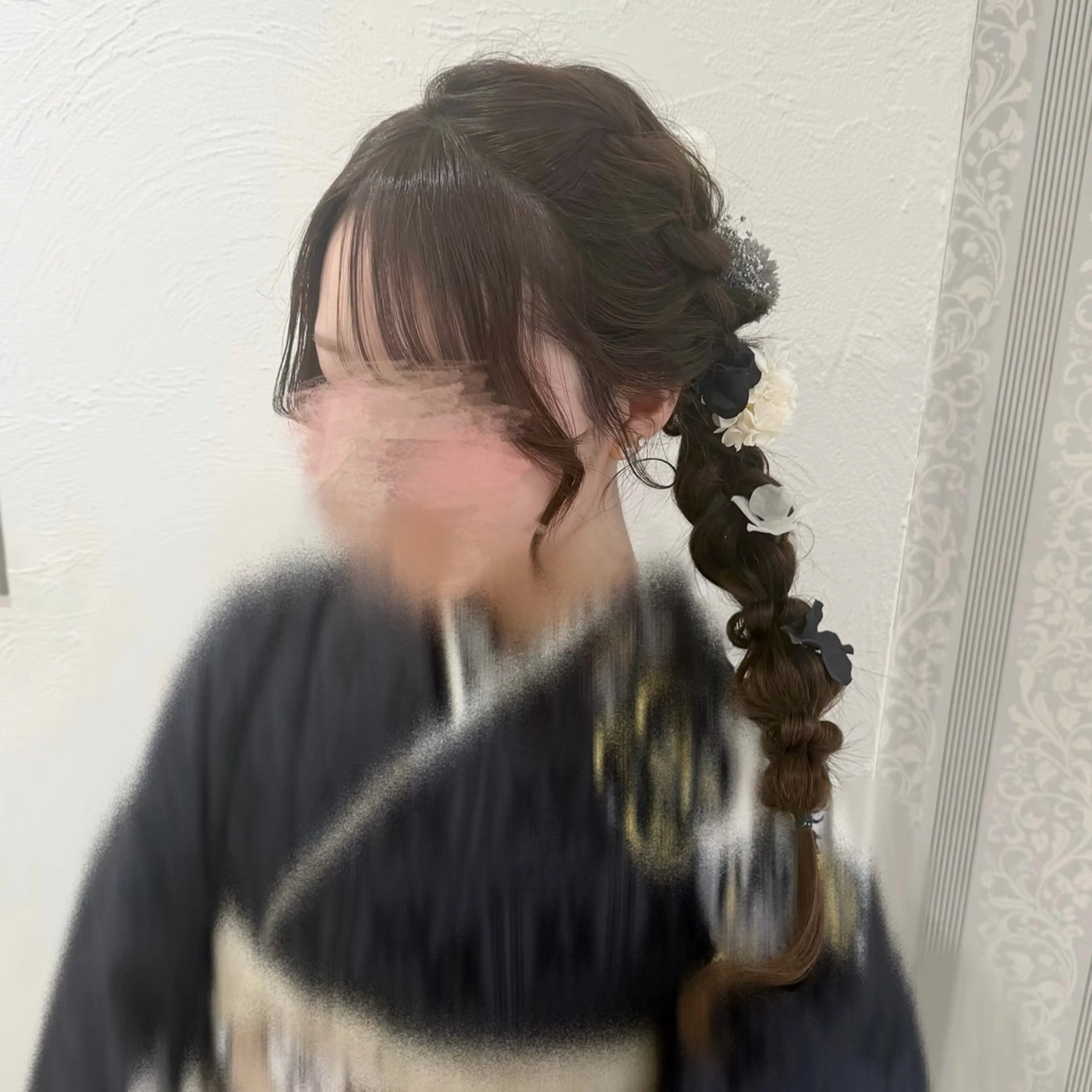 ロング ヘアアレンジ 成人式 ヘアセット ♡ RUNA ♡ モデル募集中🍒ྀིのヘアスタイル