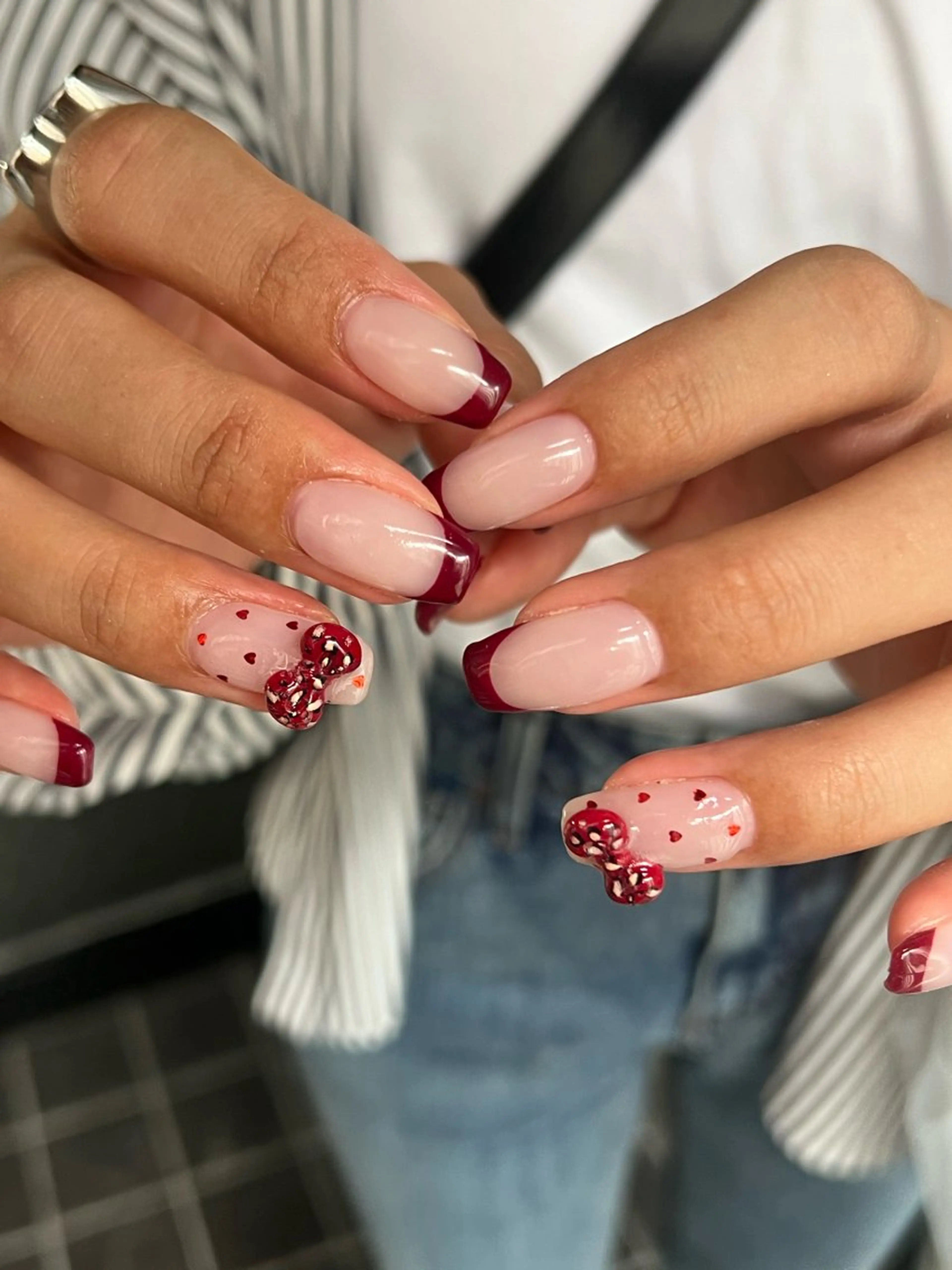 ネイル ハンドネイル Hata nail 🎀個性派ニュアンスのネイルデザイン