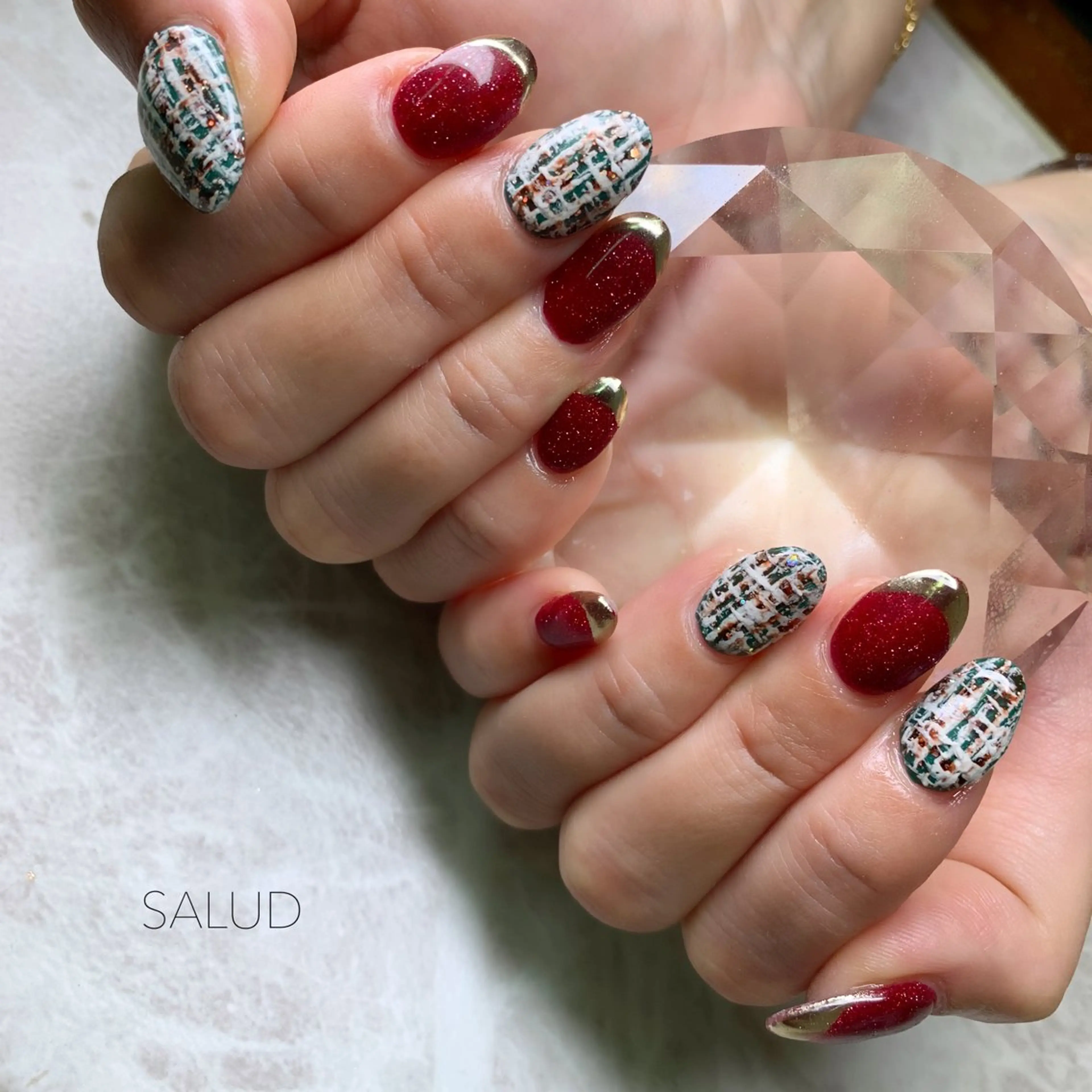 ネイル ハンドネイル Nail Salon SALUDのネイルデザイン