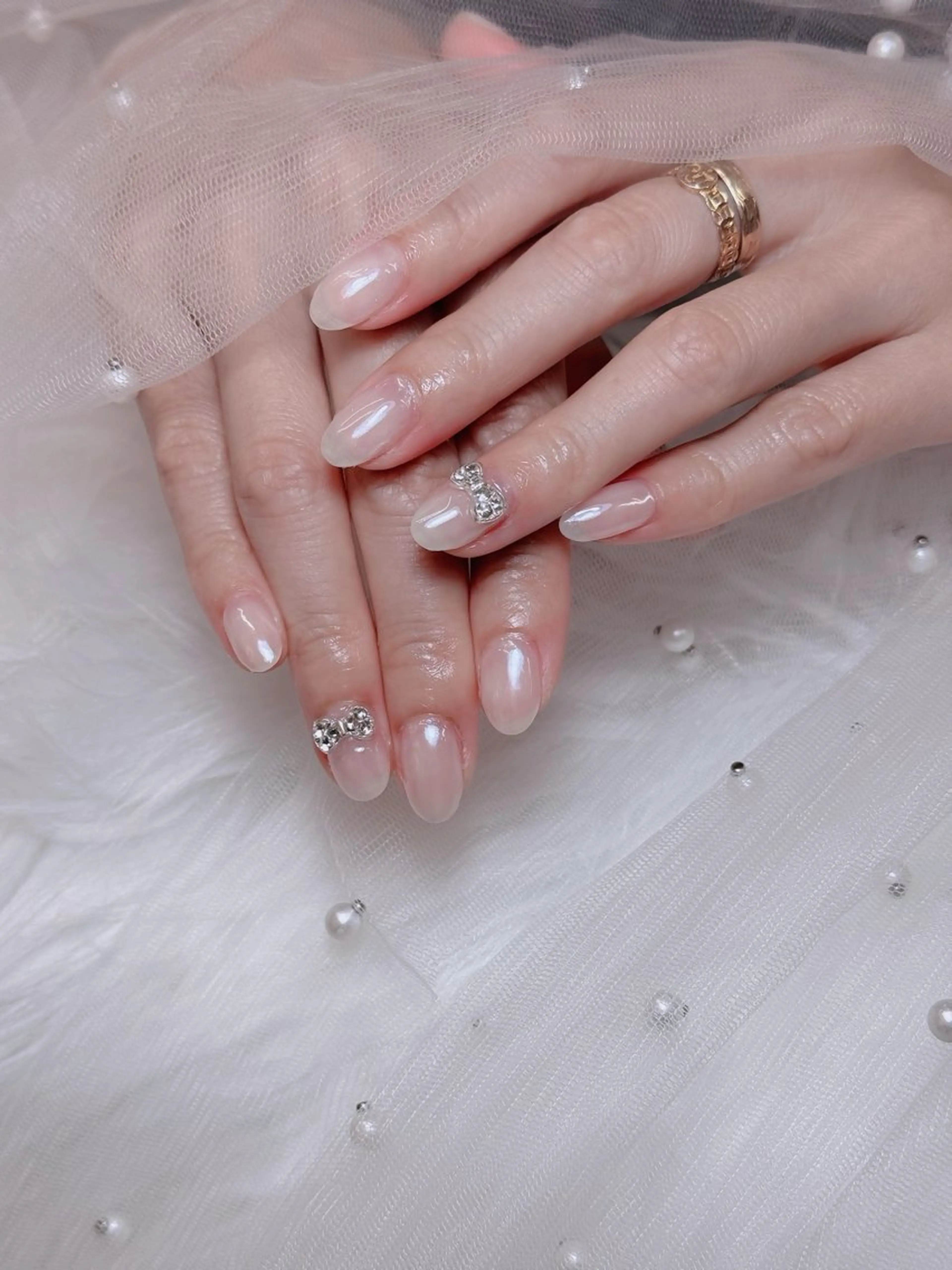 ネイル オーロラネイル チークネイル フットネイル フレンチネイル 韓国ネイル ハンドネイル Lumi Nailのネイルデザイン