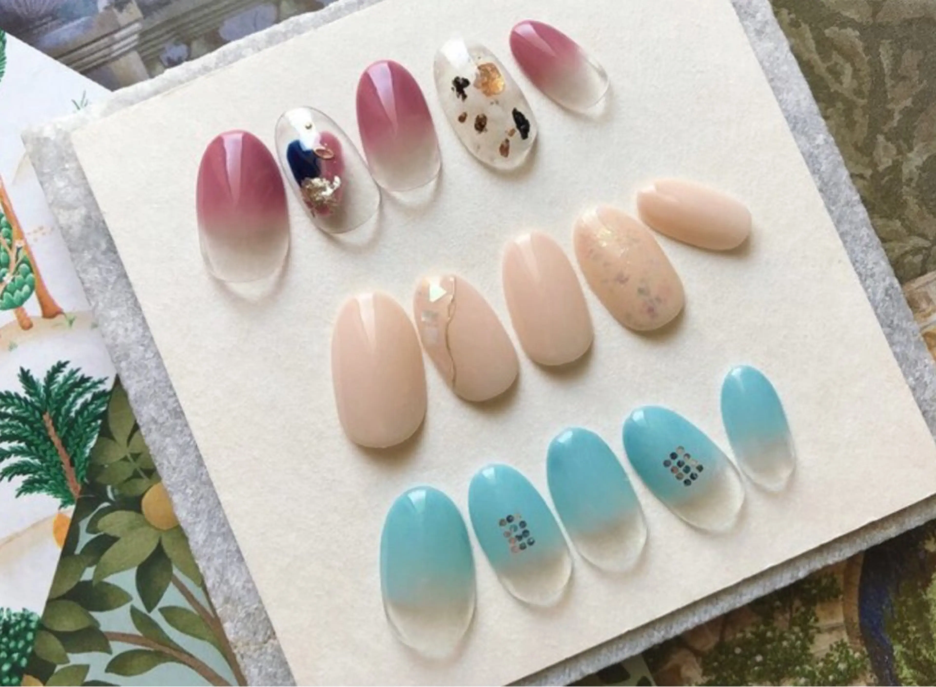 ネイル アプレラプリュイ 新百合ヶ丘hitomのネイルデザイン