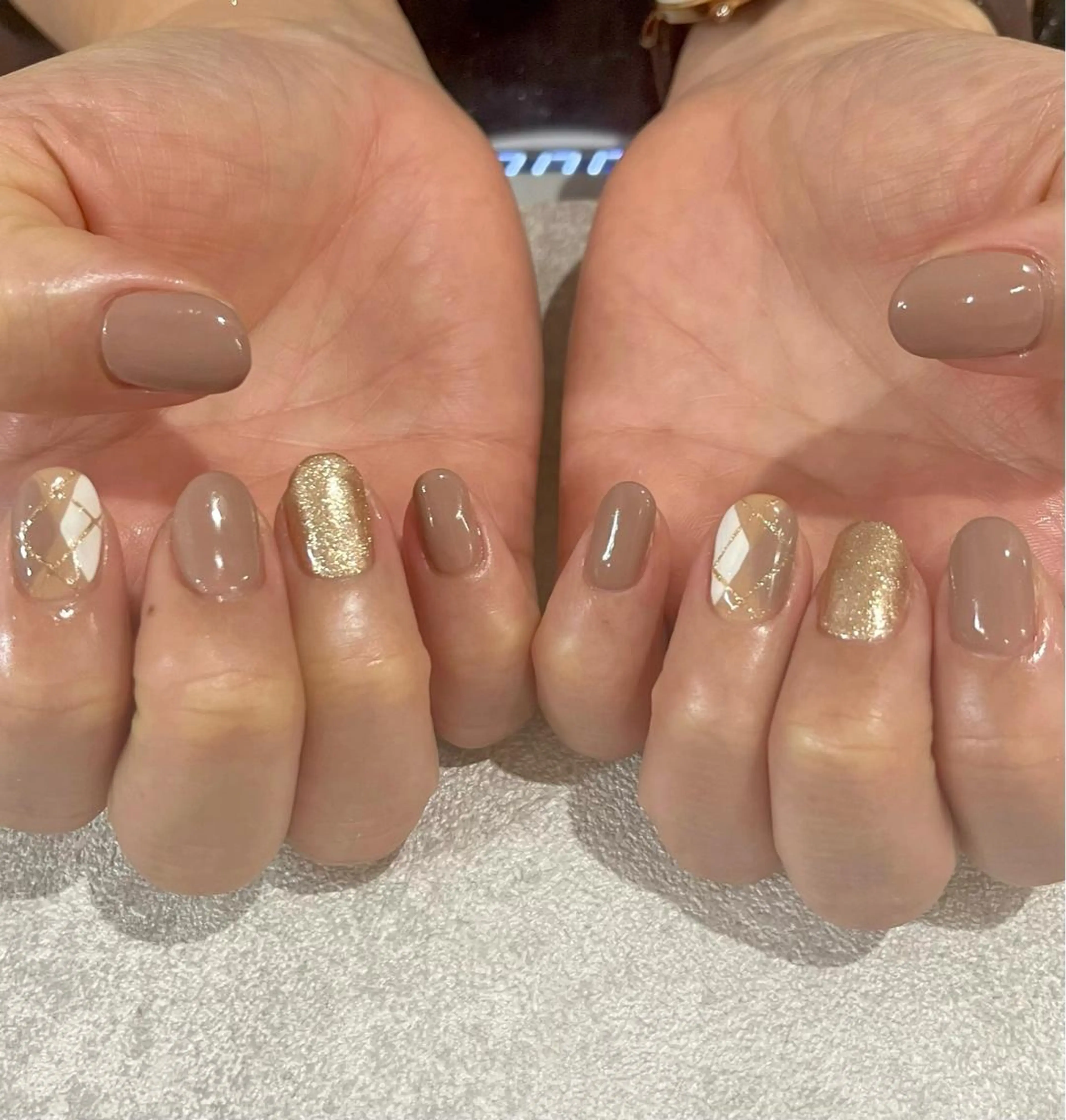 ネイル シンプルネイル Nail Salon　Ｋのネイルデザイン