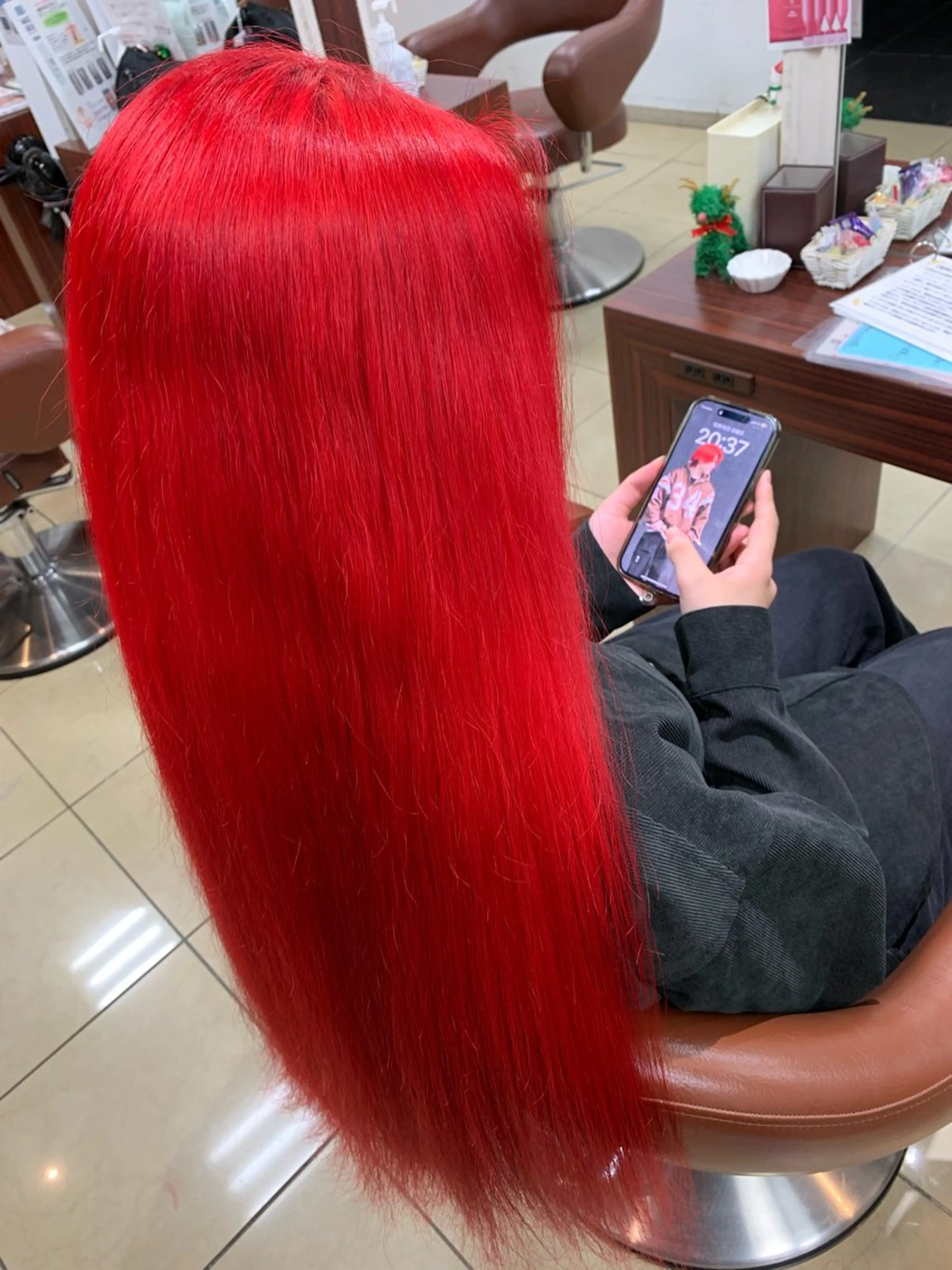 ロング カラー 野嶋 🐻のヘアスタイル