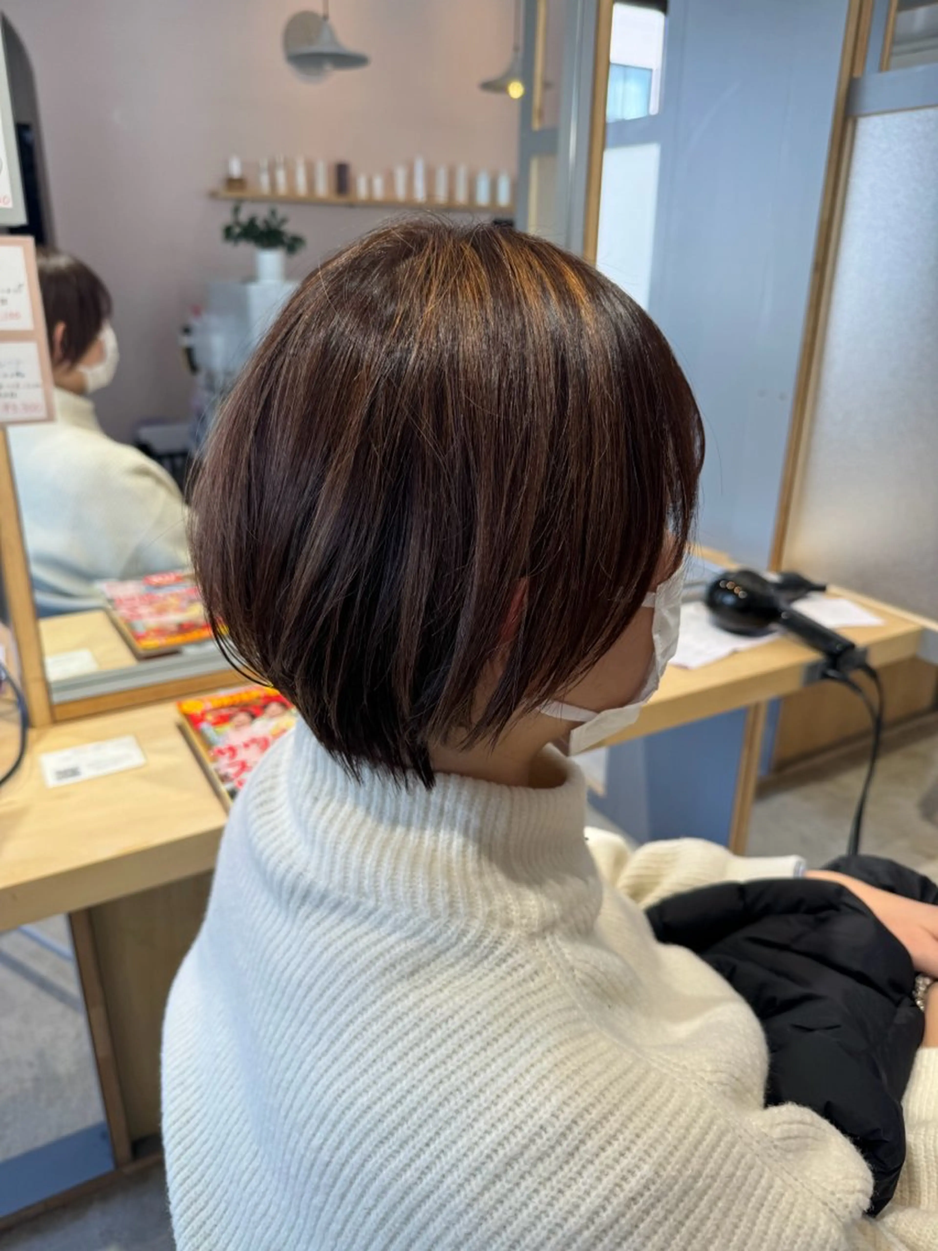 ショート ecru所属・政岡 花香のヘアスタイル