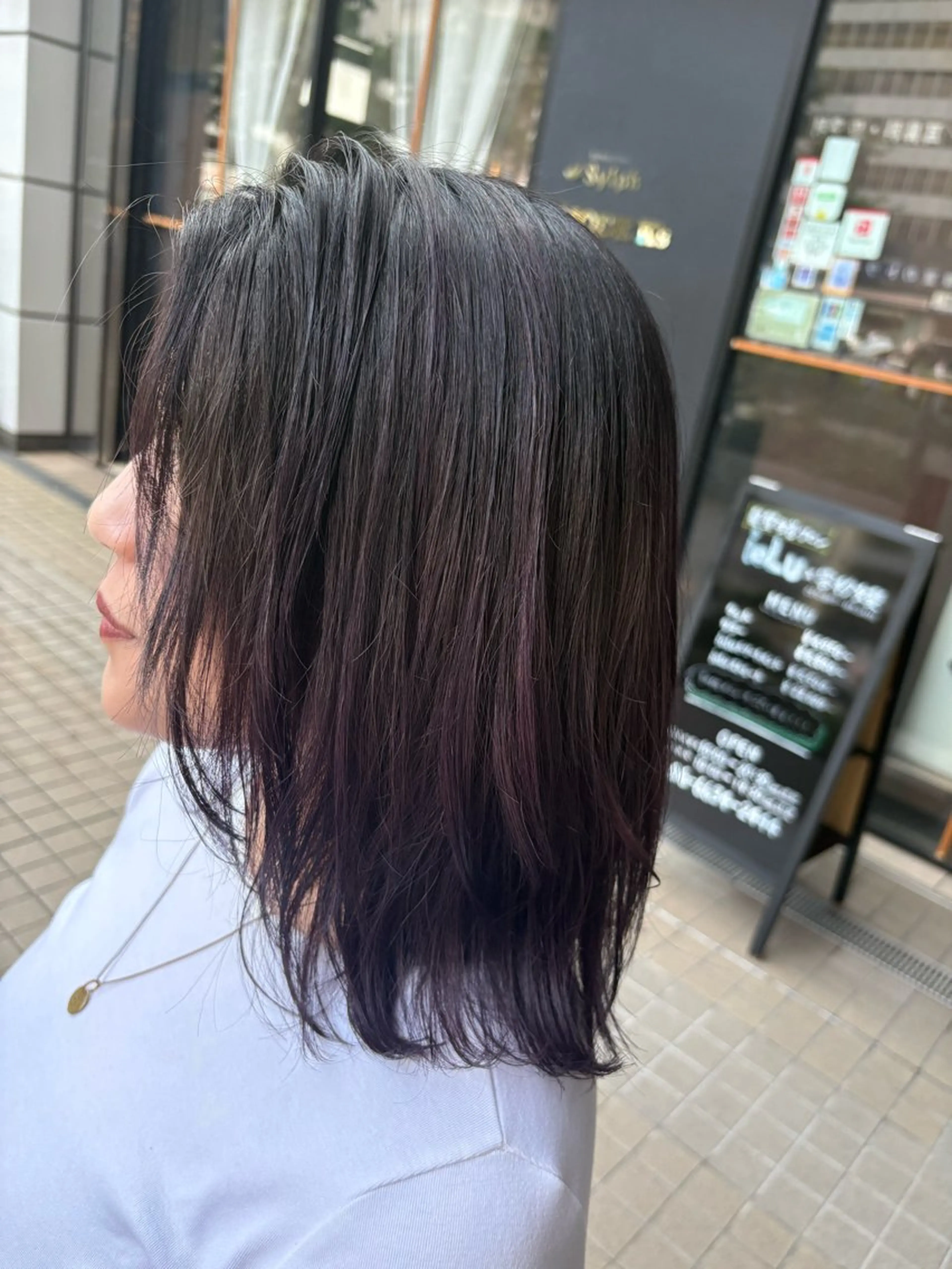 ミディアム カット ヘアカラー MODEK's阿倍野 HONOKAのヘアスタイル