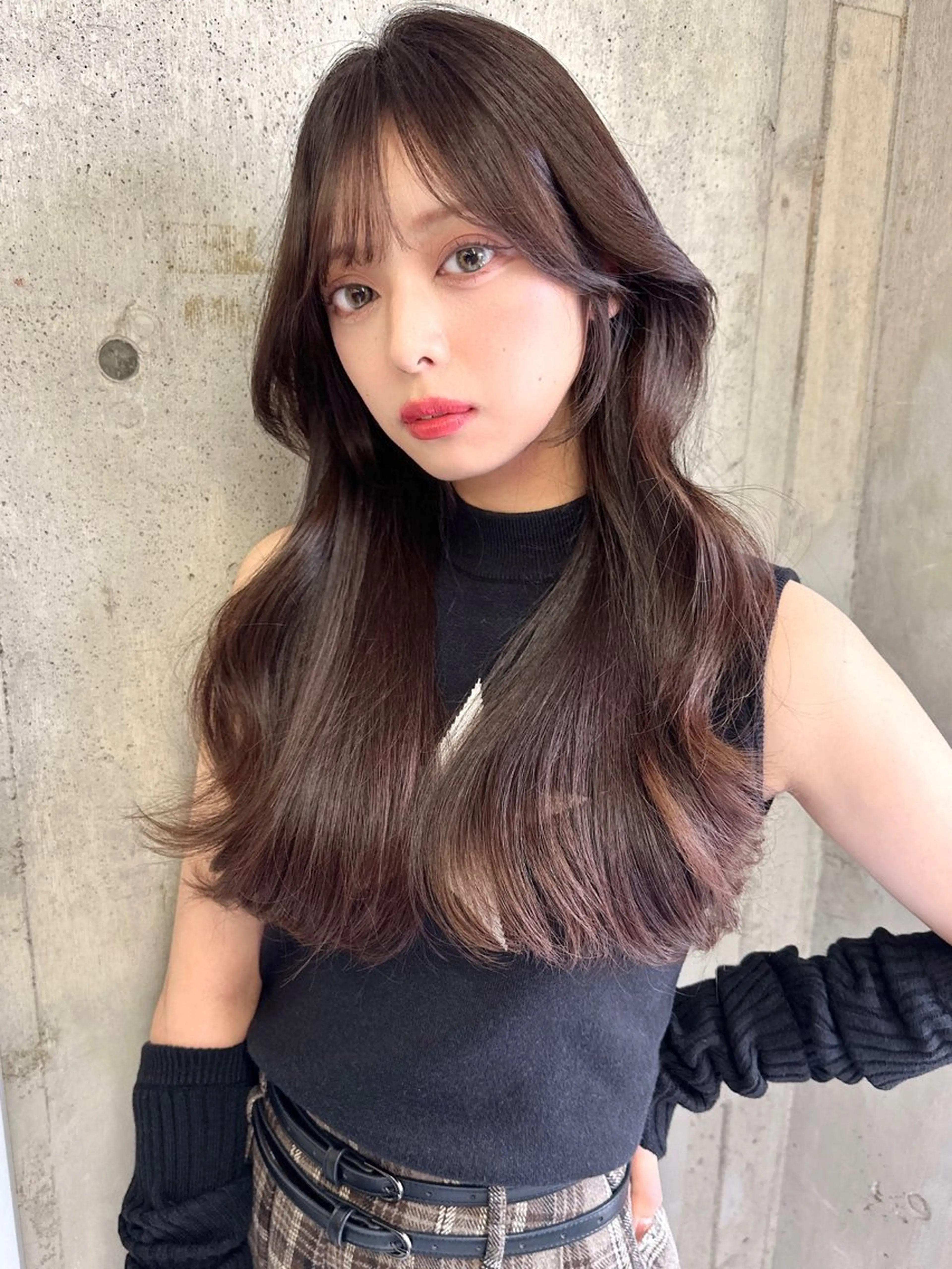 ロング 🌷透明感カラー🌷 内田零菜のヘアスタイル