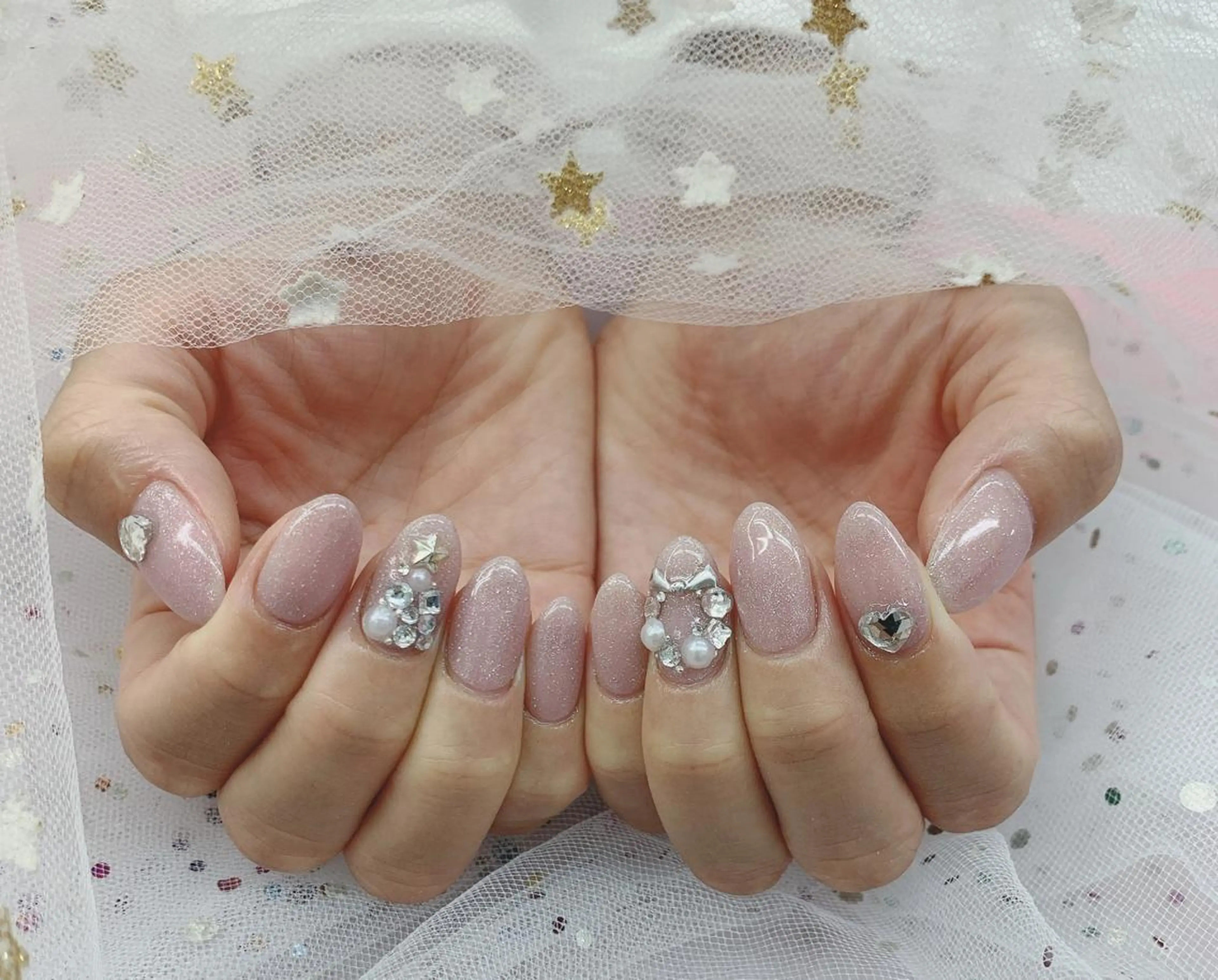ネイル 冬ネイル クリスマス 💅ネイルサロン ブラン🌈かすみのネイルデザイン