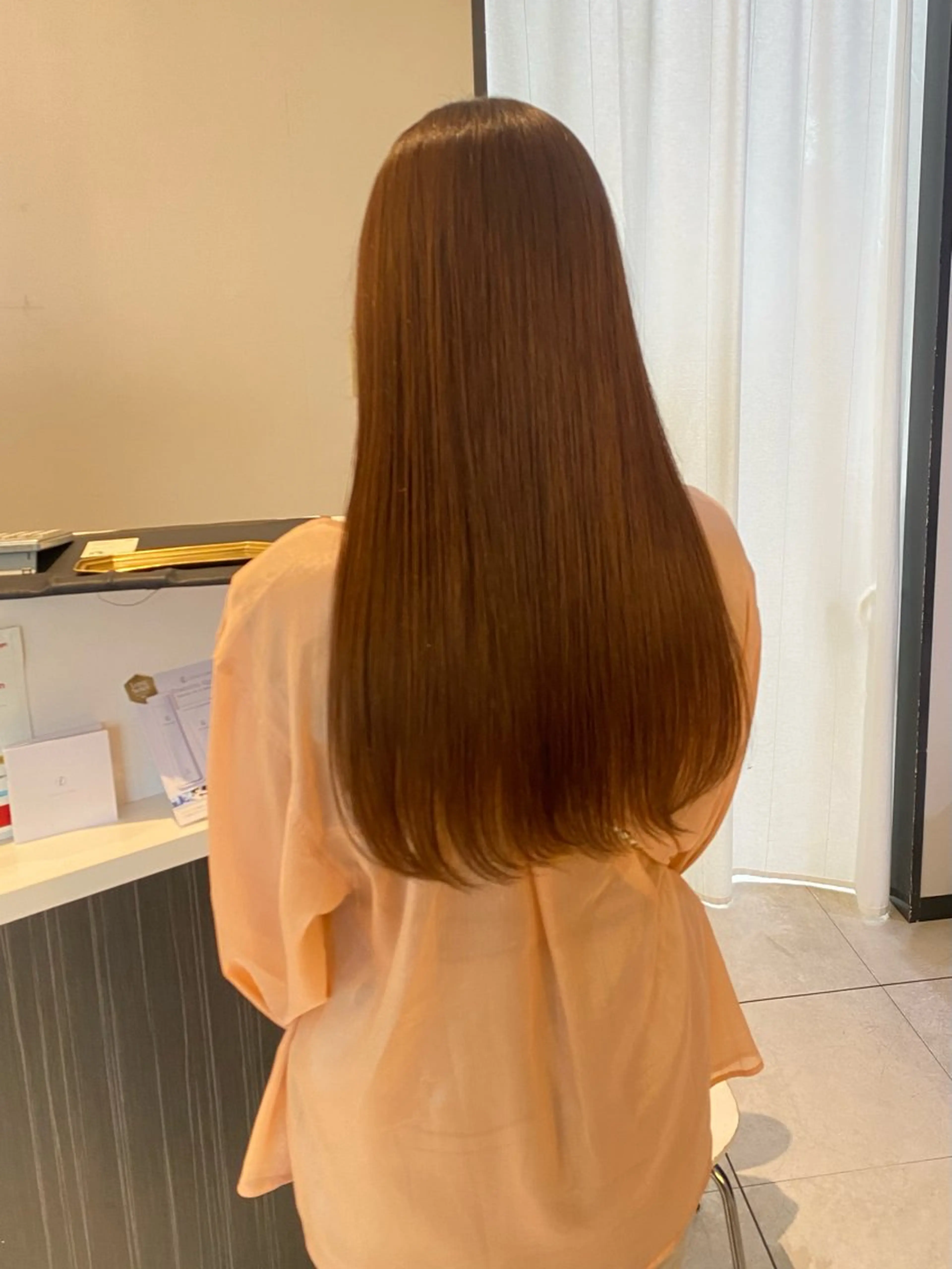 ロング カラー パーマ トリートメント トリートメント mai / linoah˚✧のヘアスタイル