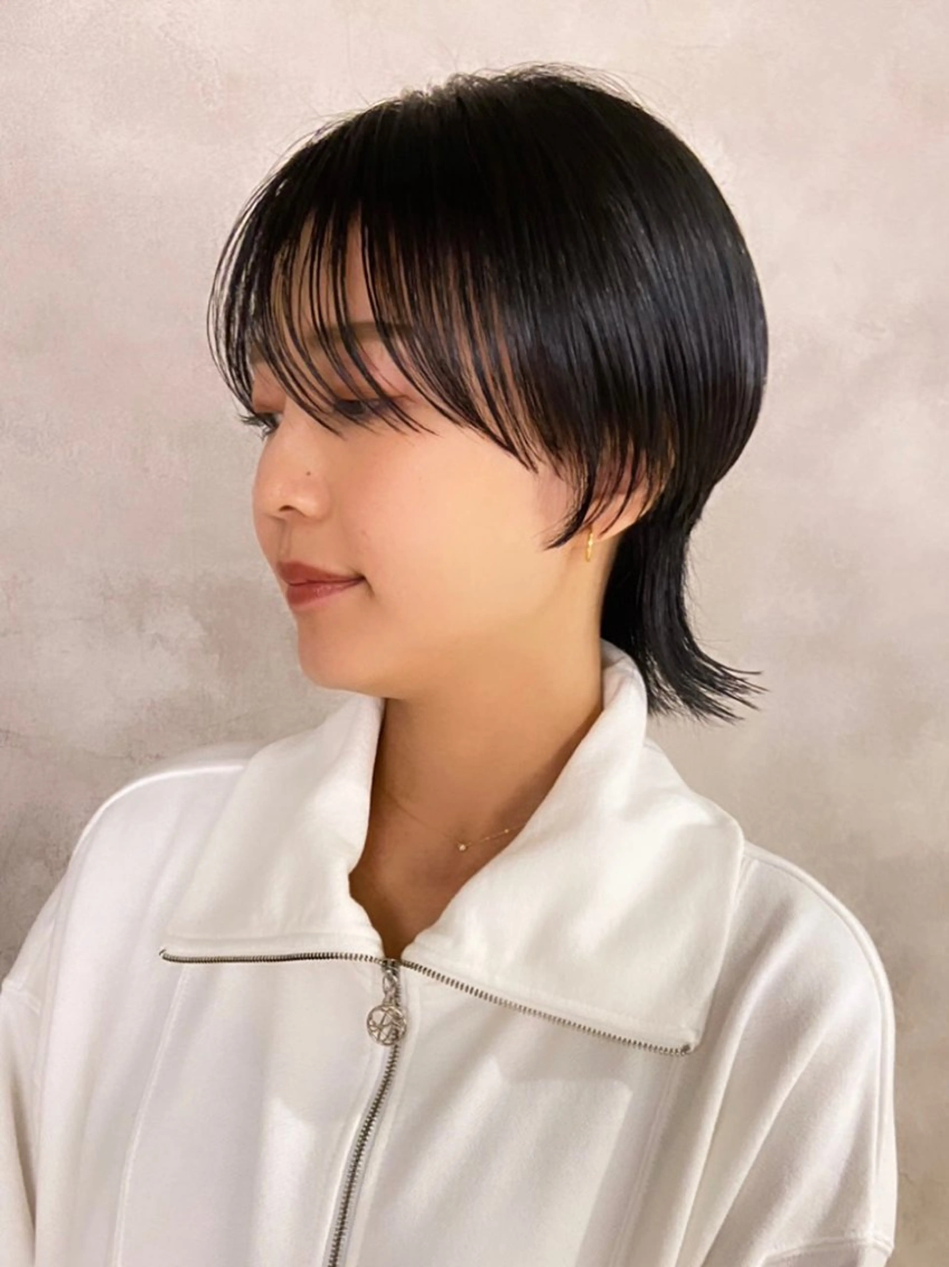 ショート ショートヘア ウルフカット カット gotoday shiare salon渋谷モディ店所属・大人ヘア/ショート/ ボブ/レイヤーのヘアスタイル