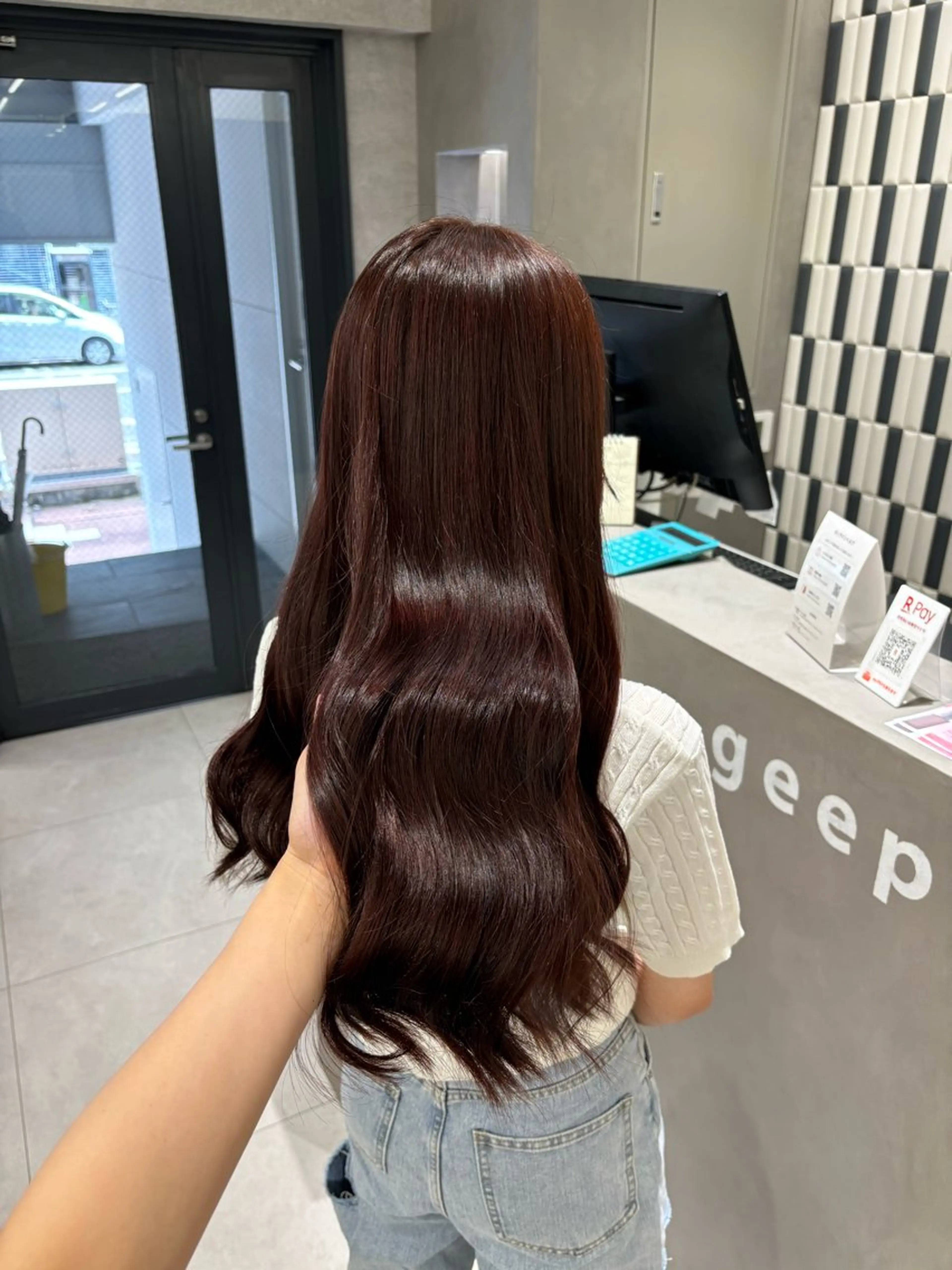 ロング カラー 望 吹のヘアスタイル