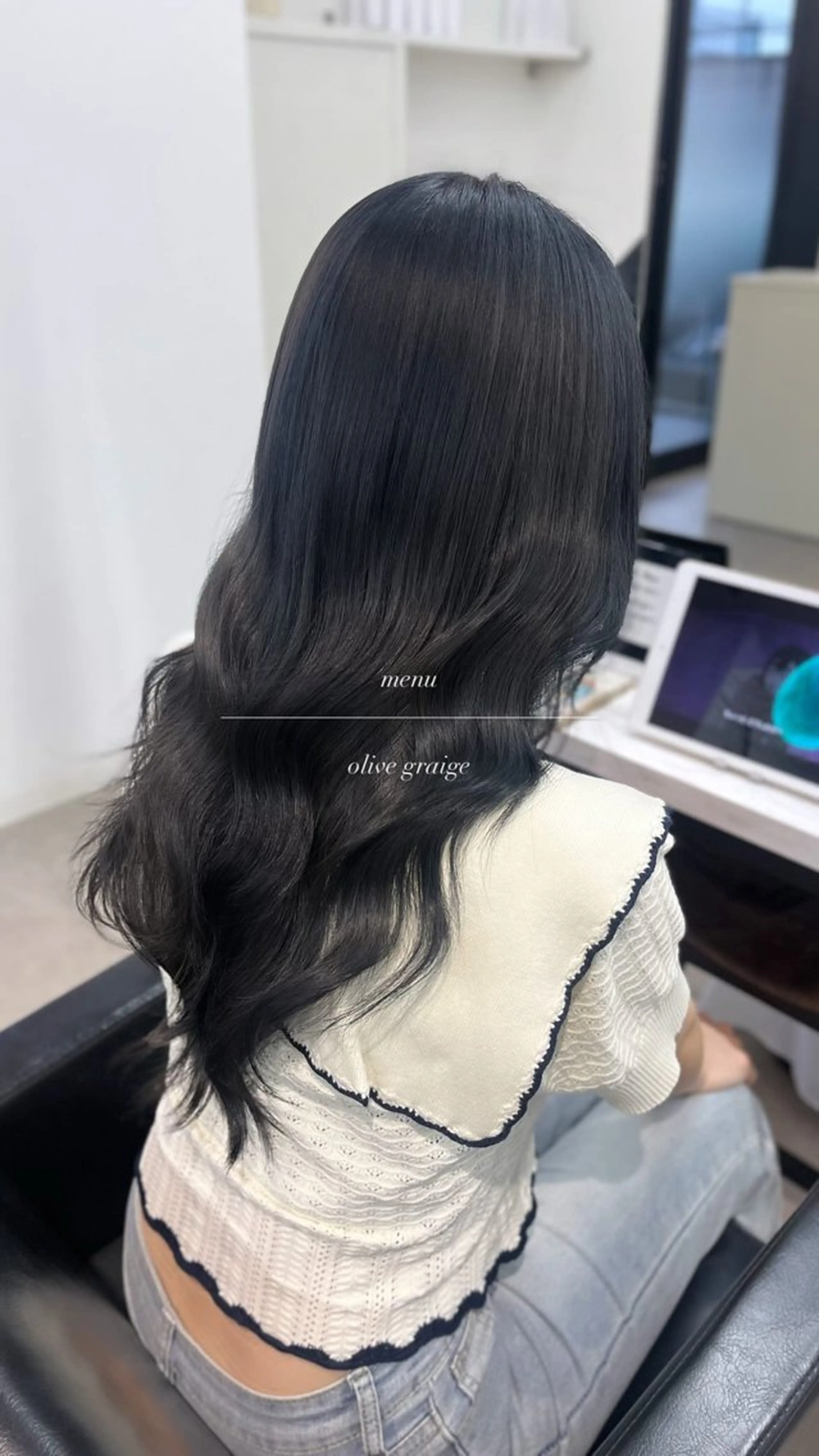 ロング カラー 髪質改善 トリートメント 髪質改善美容室　Lino 香芝五位堂店所属・runa｜艶と透明感 を叶える 奈良香芝のヘアスタイル