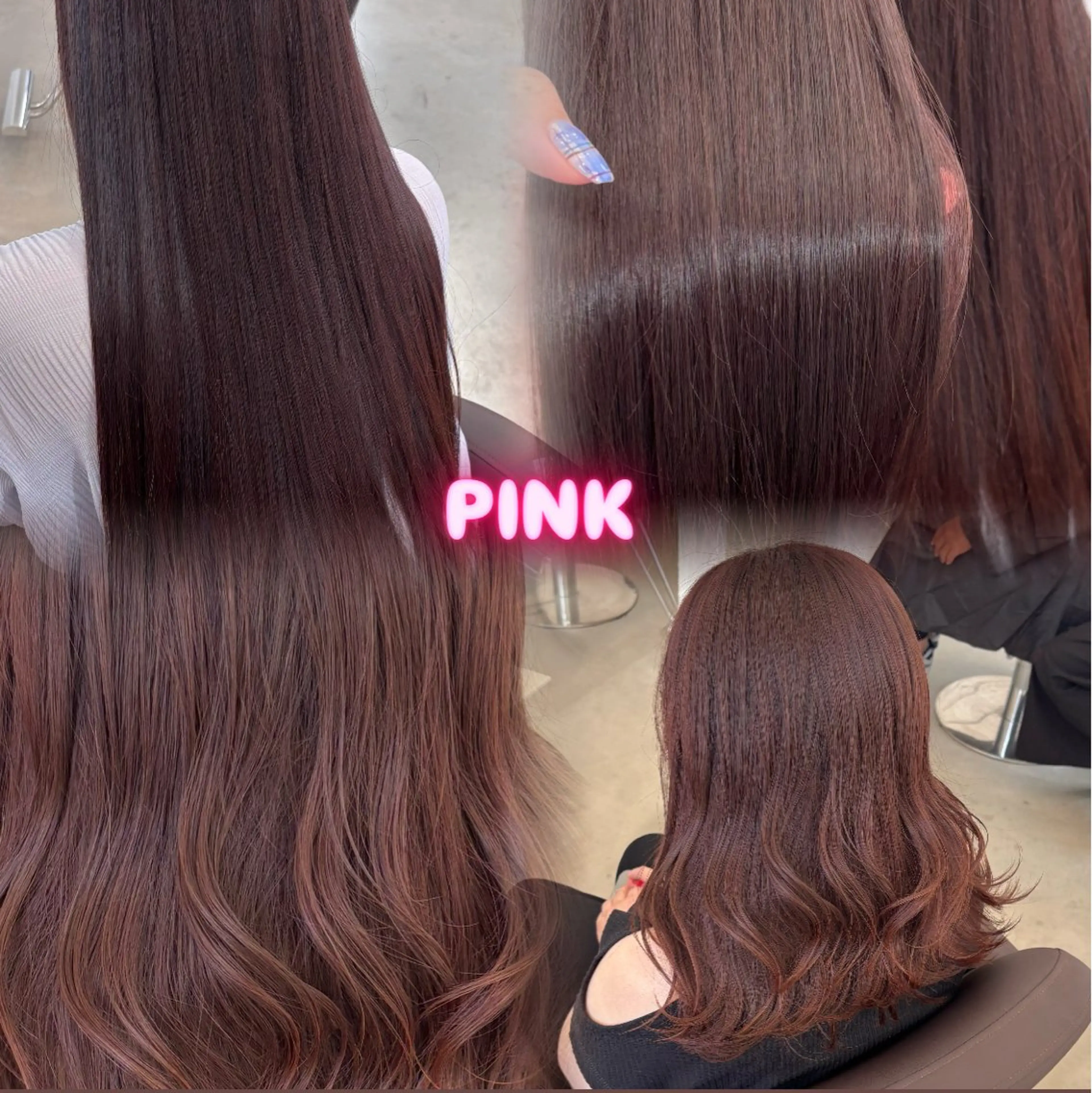 カラー ピンクカラー - aiko -のヘアスタイル