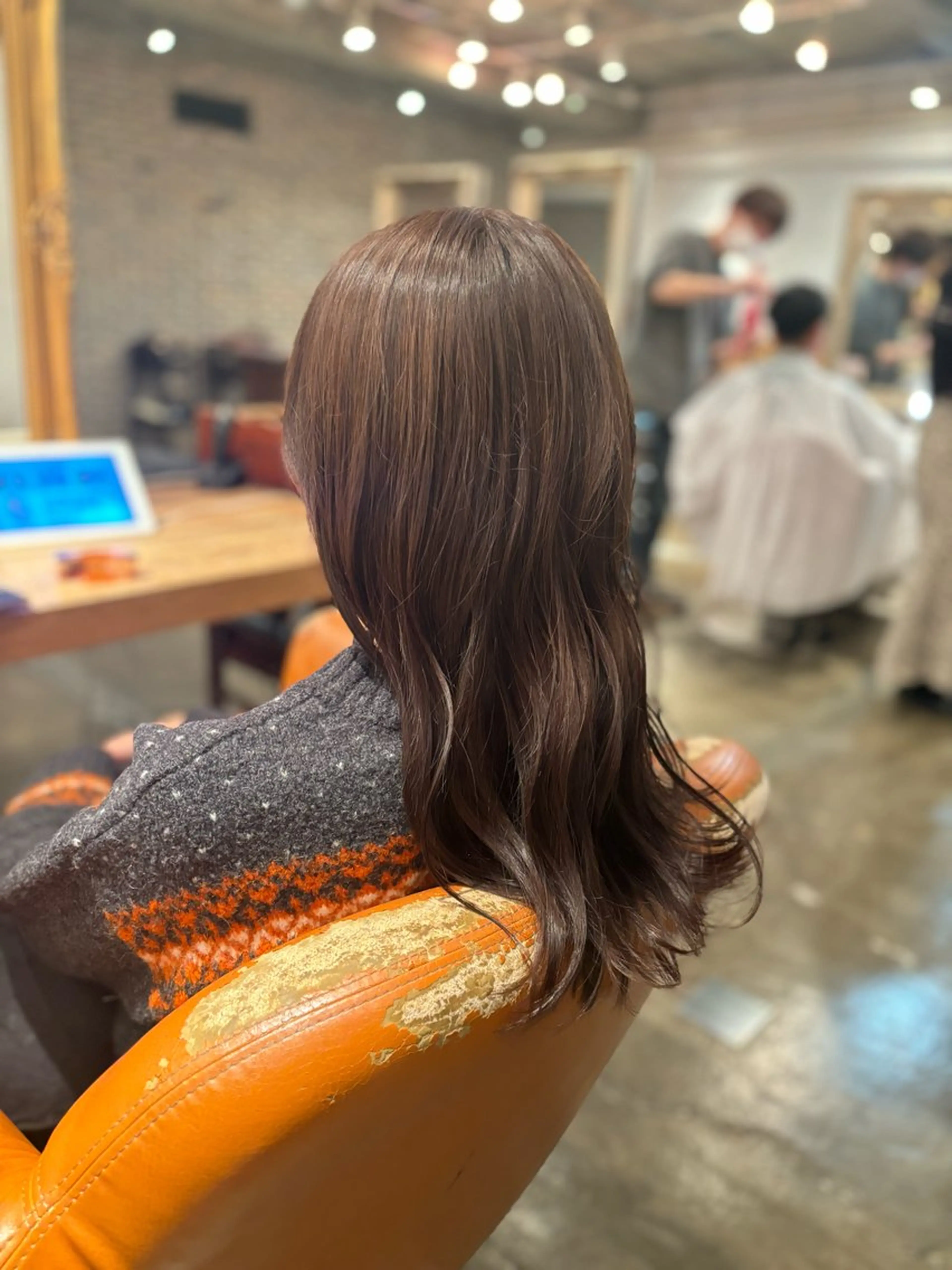 ロング カラー ベージュカラー ラテベージュ 髪質改善カラー ベージュ🤎YUMEのヘアスタイル