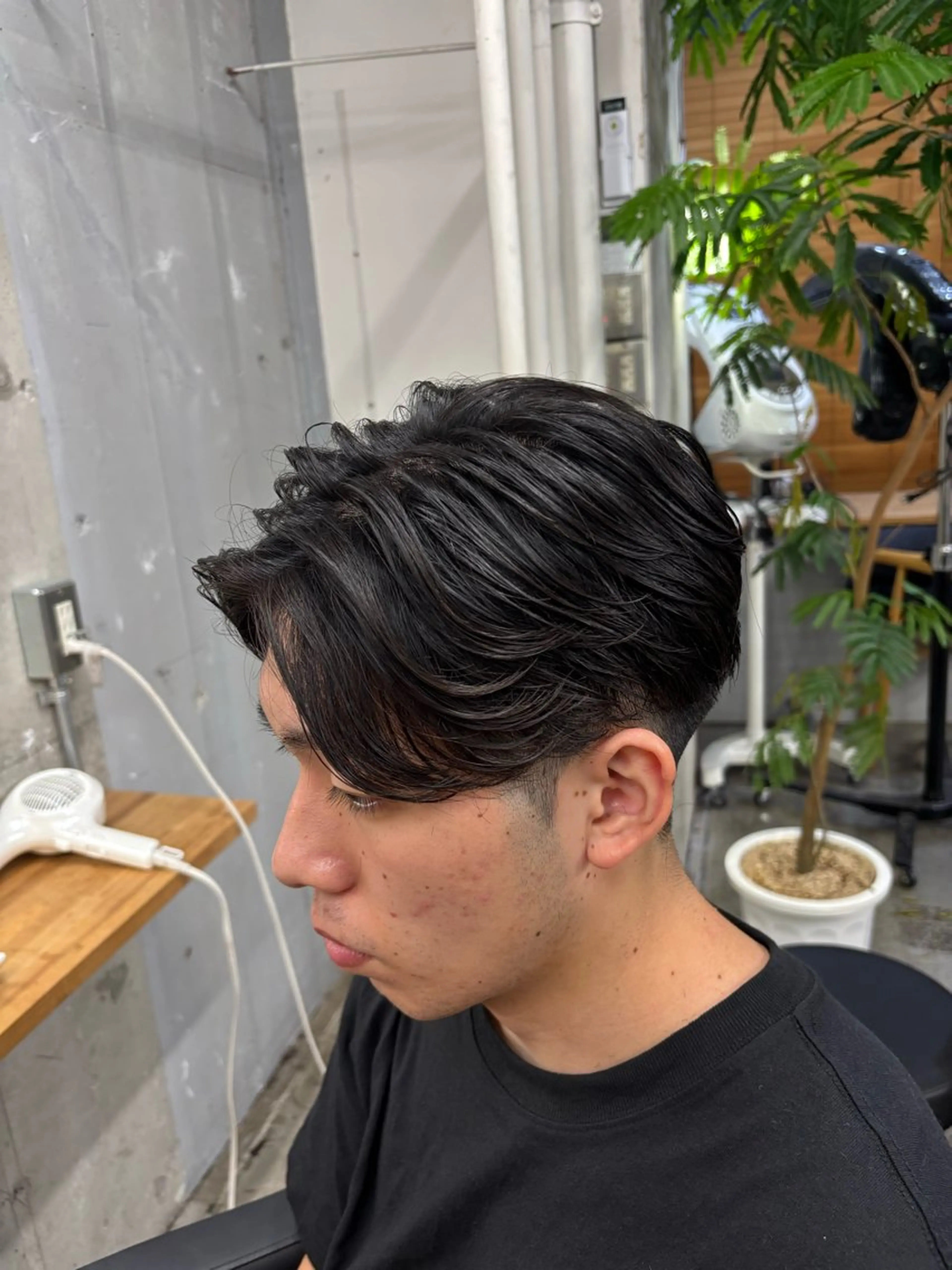 パーマ メンズ カット パーマ mono / Manatoのヘアスタイル