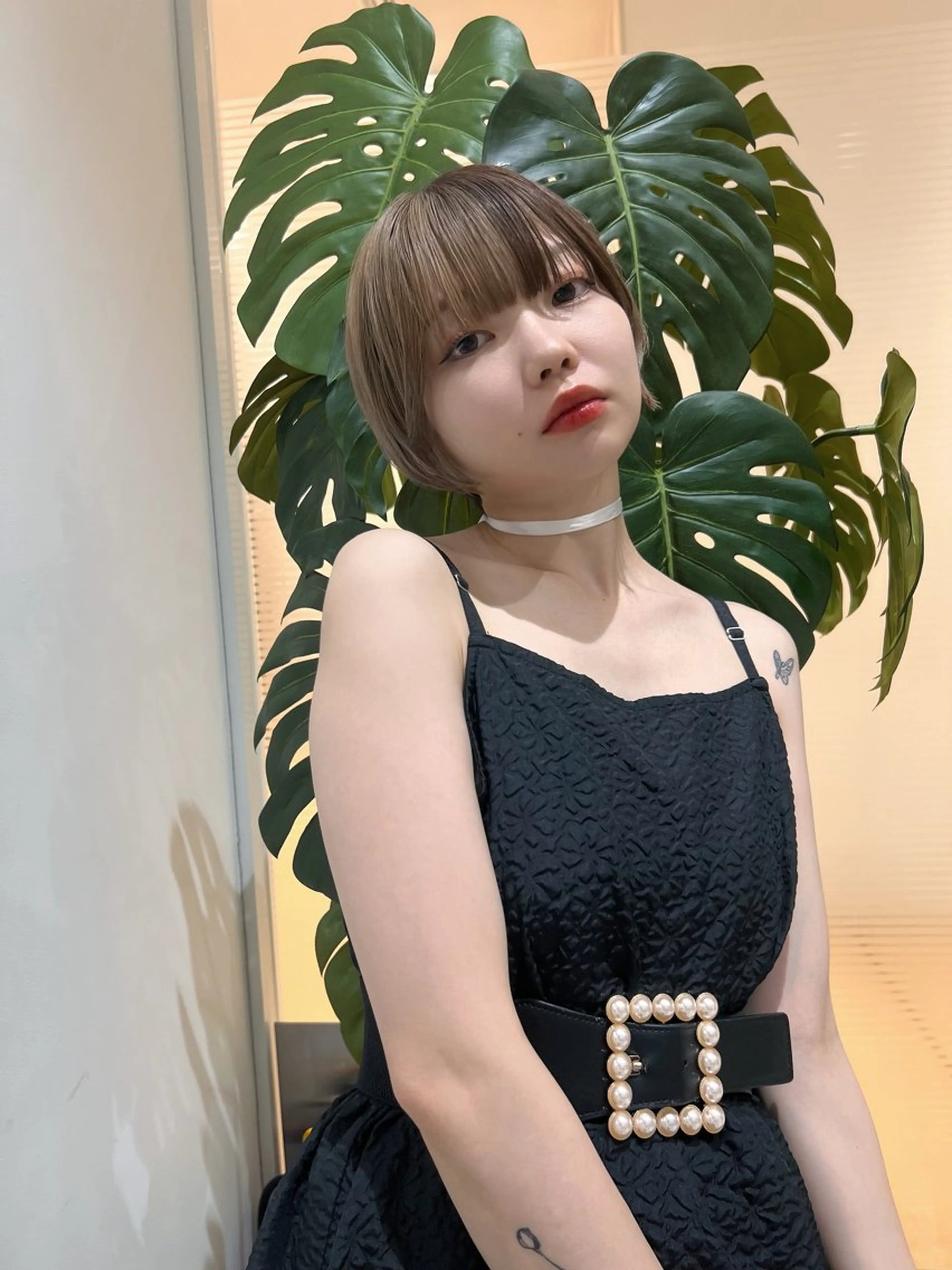 ショート カラー ブリーチ ケアブリーチ デザインカラー カット ヘアカラー トリートメント 高橋 秀平のヘアスタイル