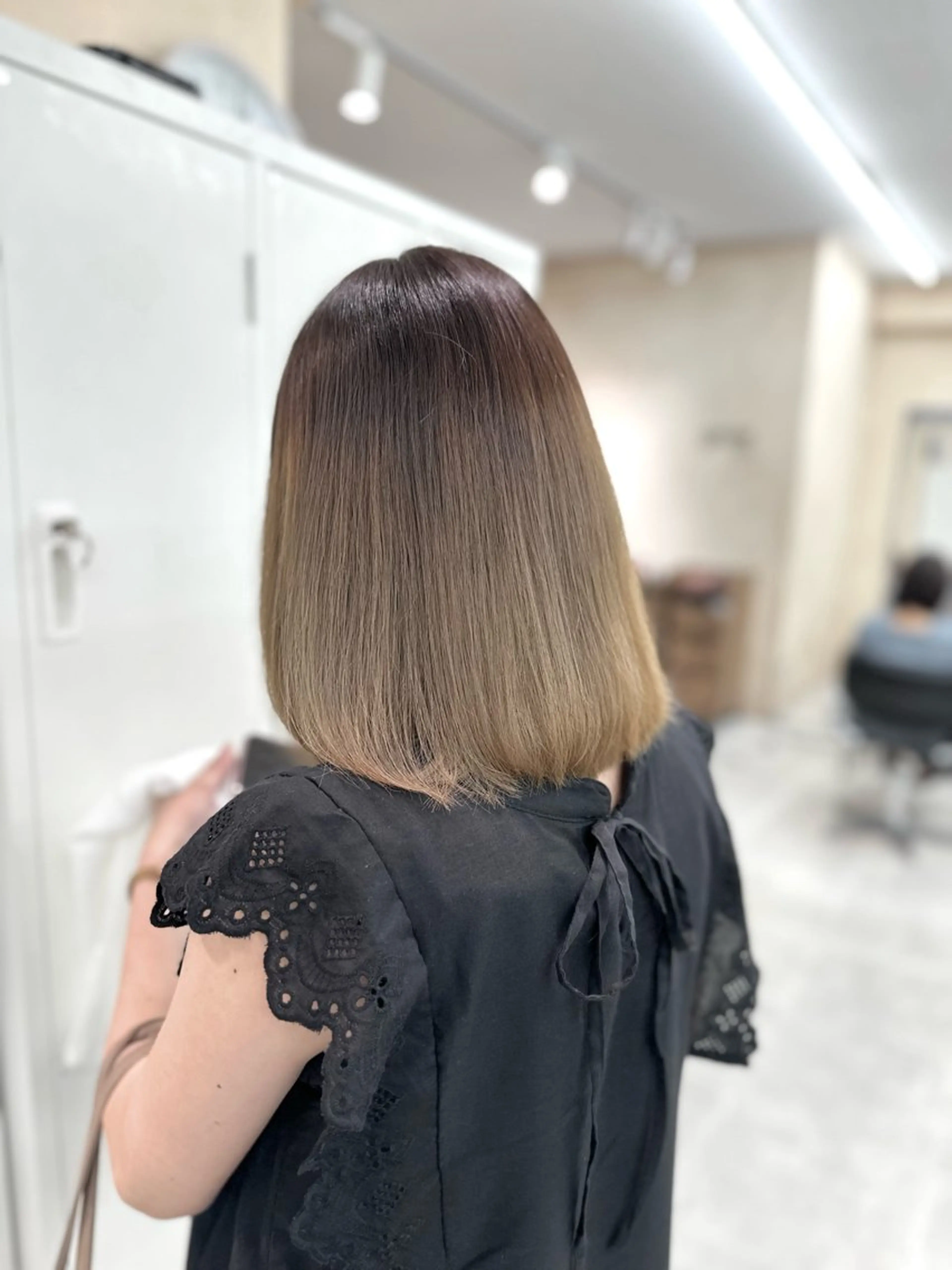 ミディアム カラー 🤍透明感カラー🤍 Moeのヘアスタイル