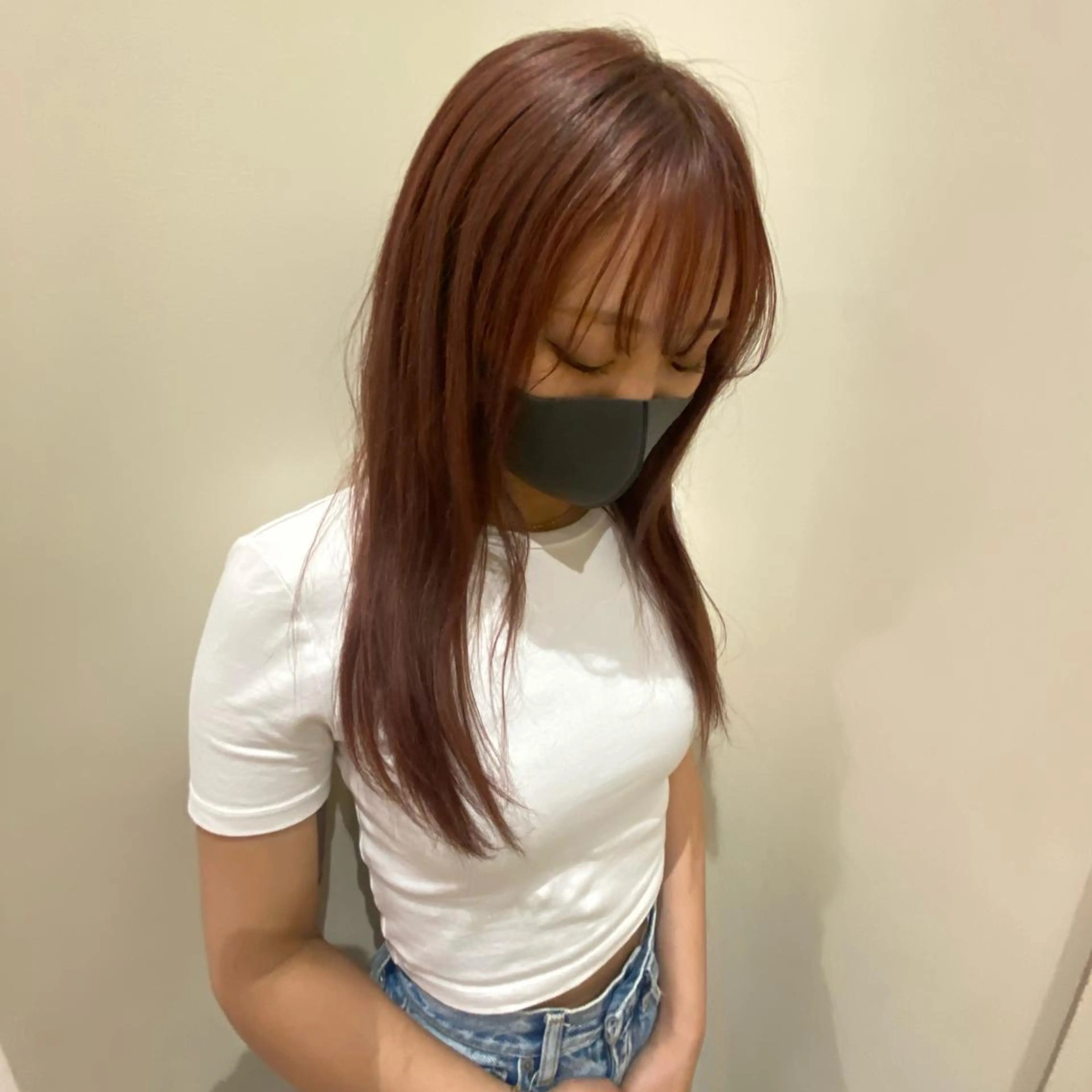 セミロング カラー 🎀オイダイラ モモカ🎀のヘアスタイル