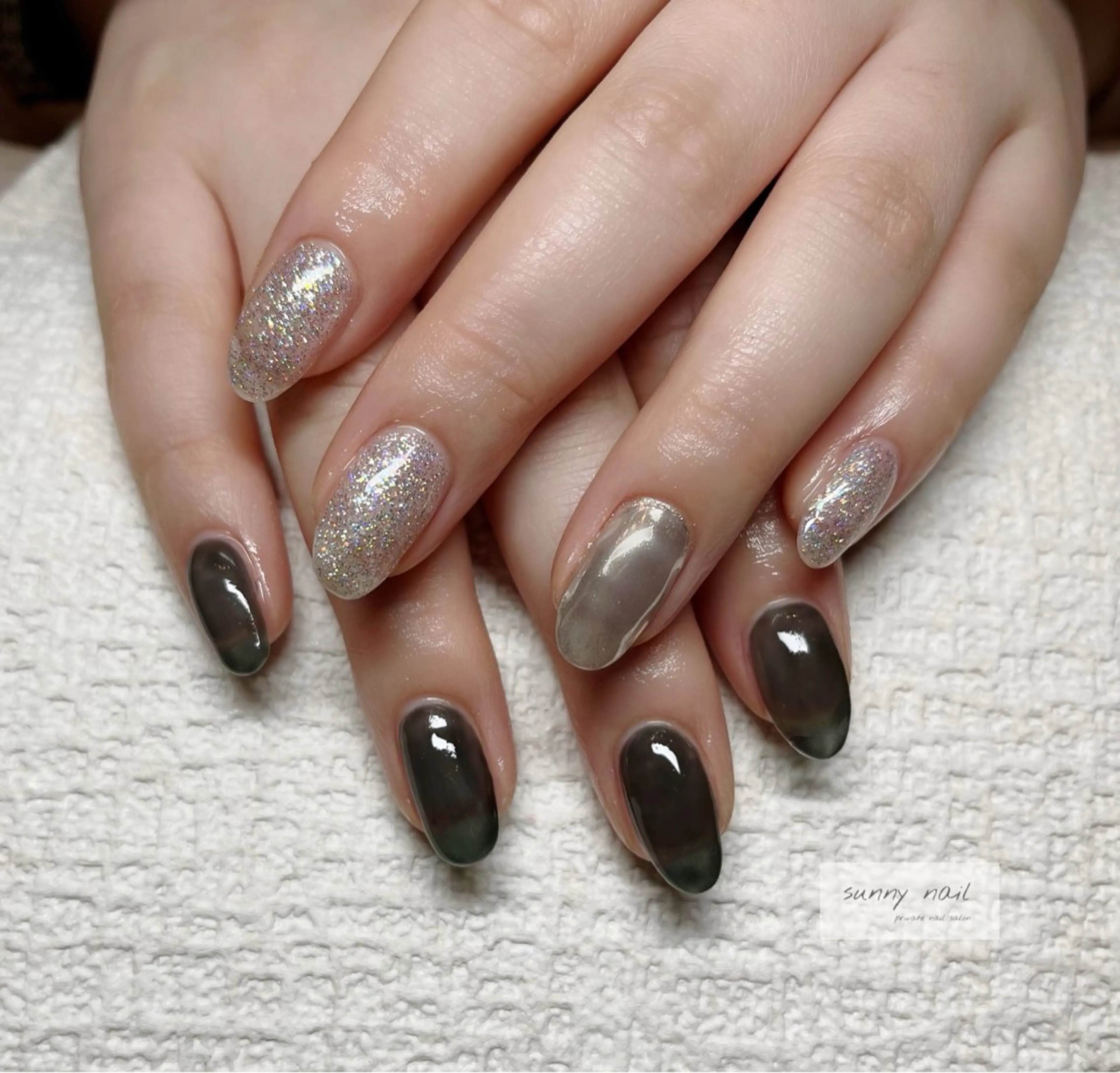 ネイル ミラーネイル sunny nailのネイルデザイン