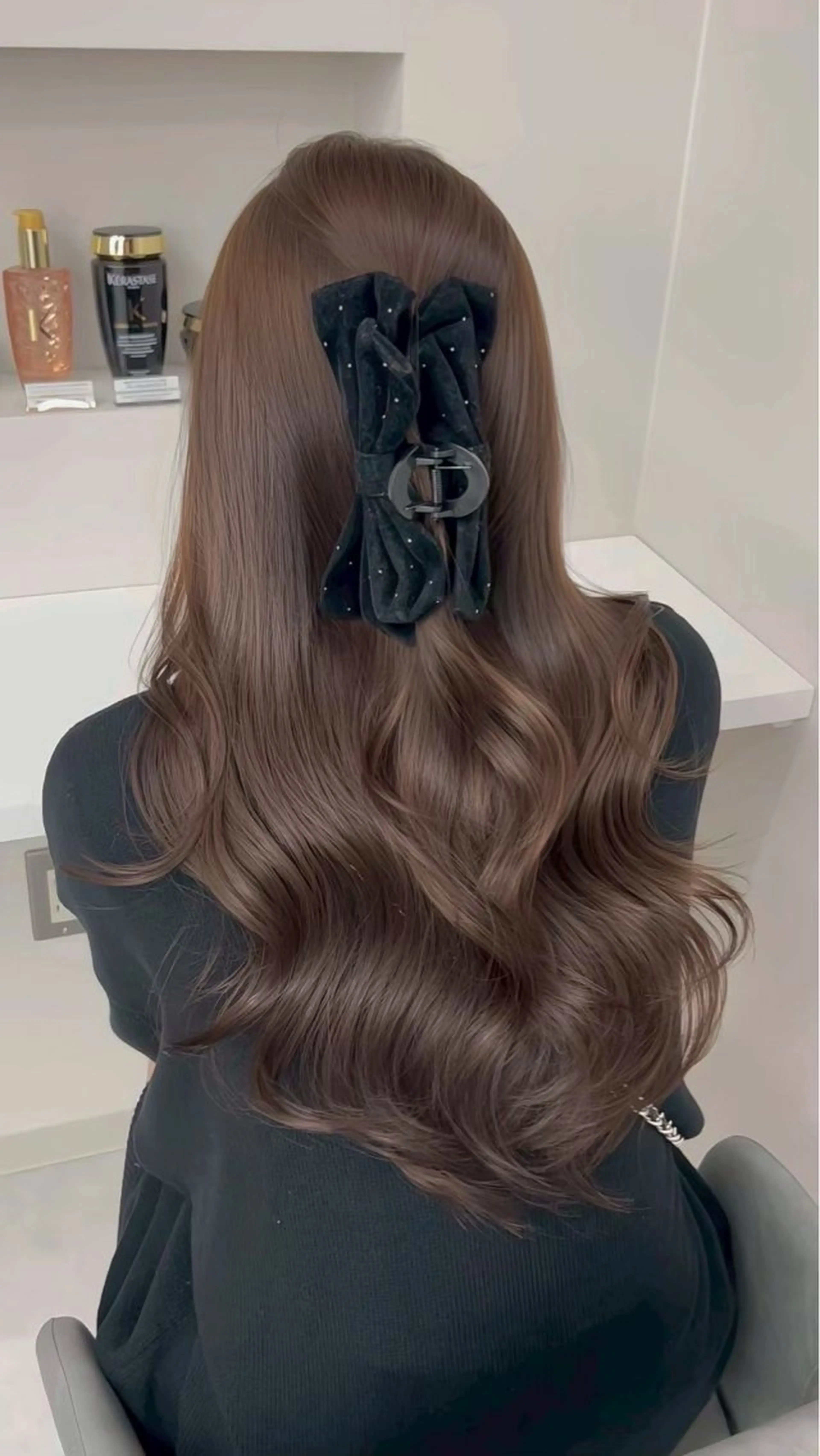 ロング モリシタ チョウのヘアスタイル