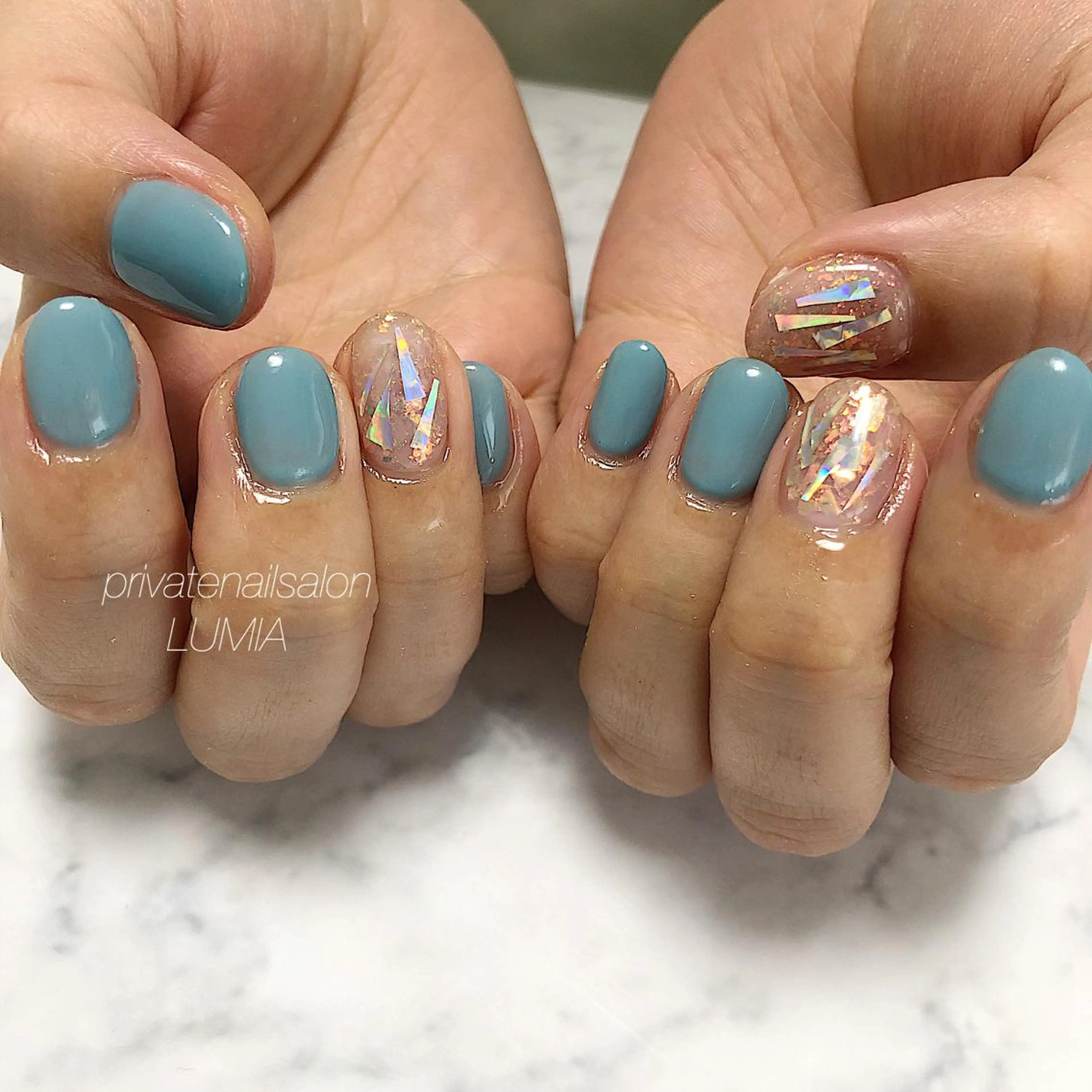 ネイル nail&eyelash Rine所属・Rine 放出 (リネ)のネイルデザイン