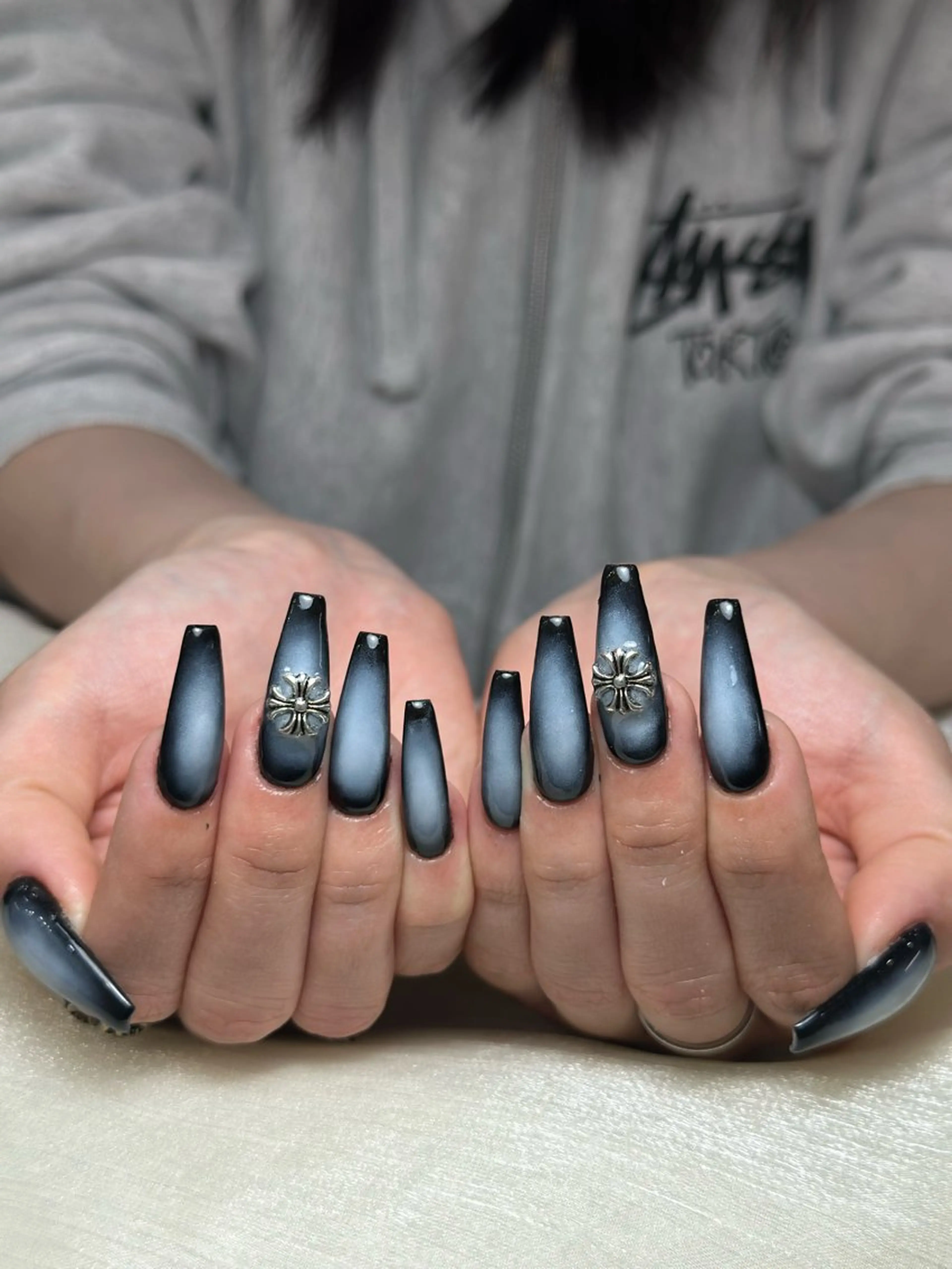 ネイル 韓国ネイル シンプルネイル ワンホンネイル ハンドネイル CoMo Nail Studio所属・CoMo Nailのネイルデザイン