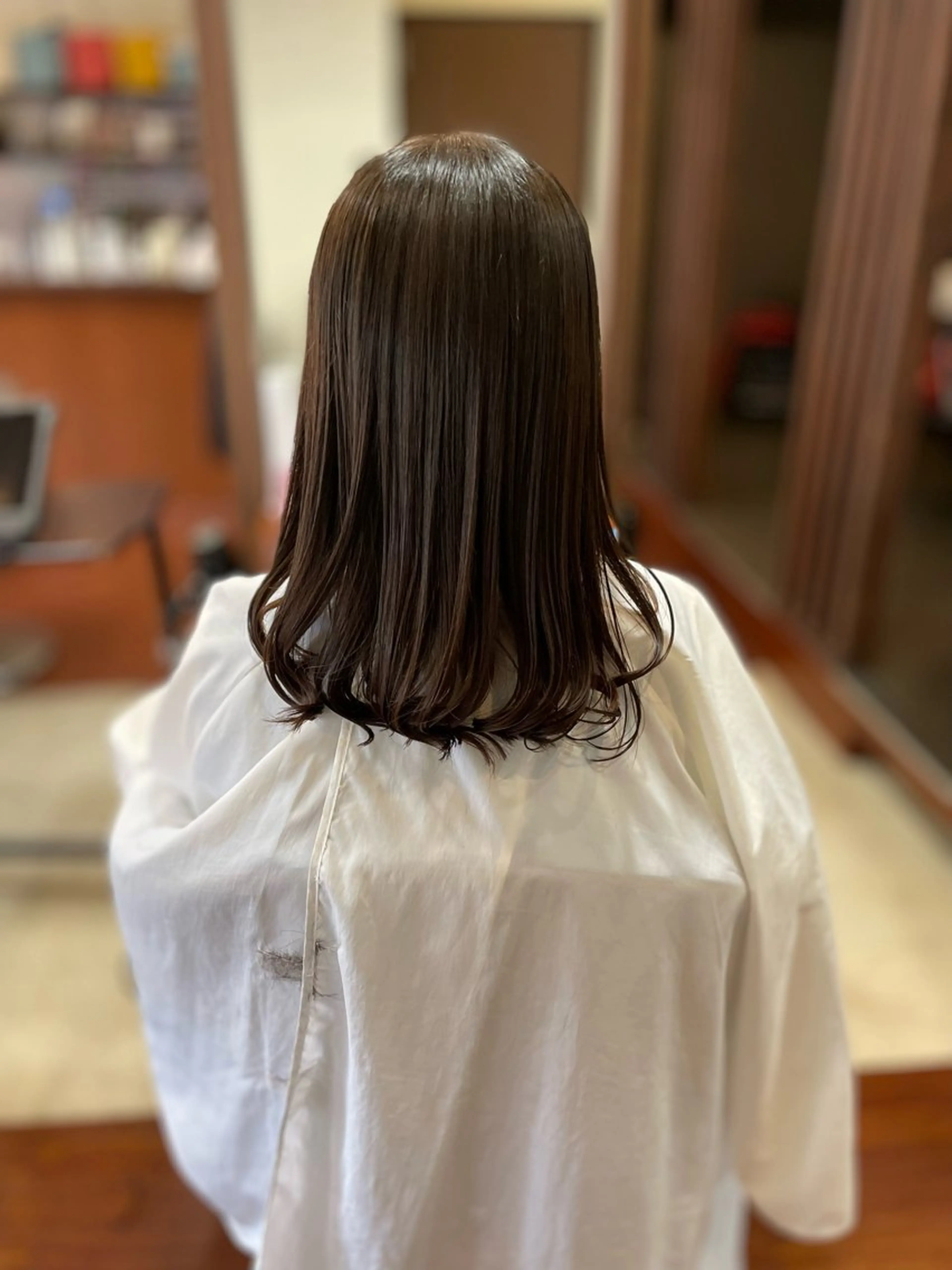 ロング 北泉 里彩のヘアスタイル