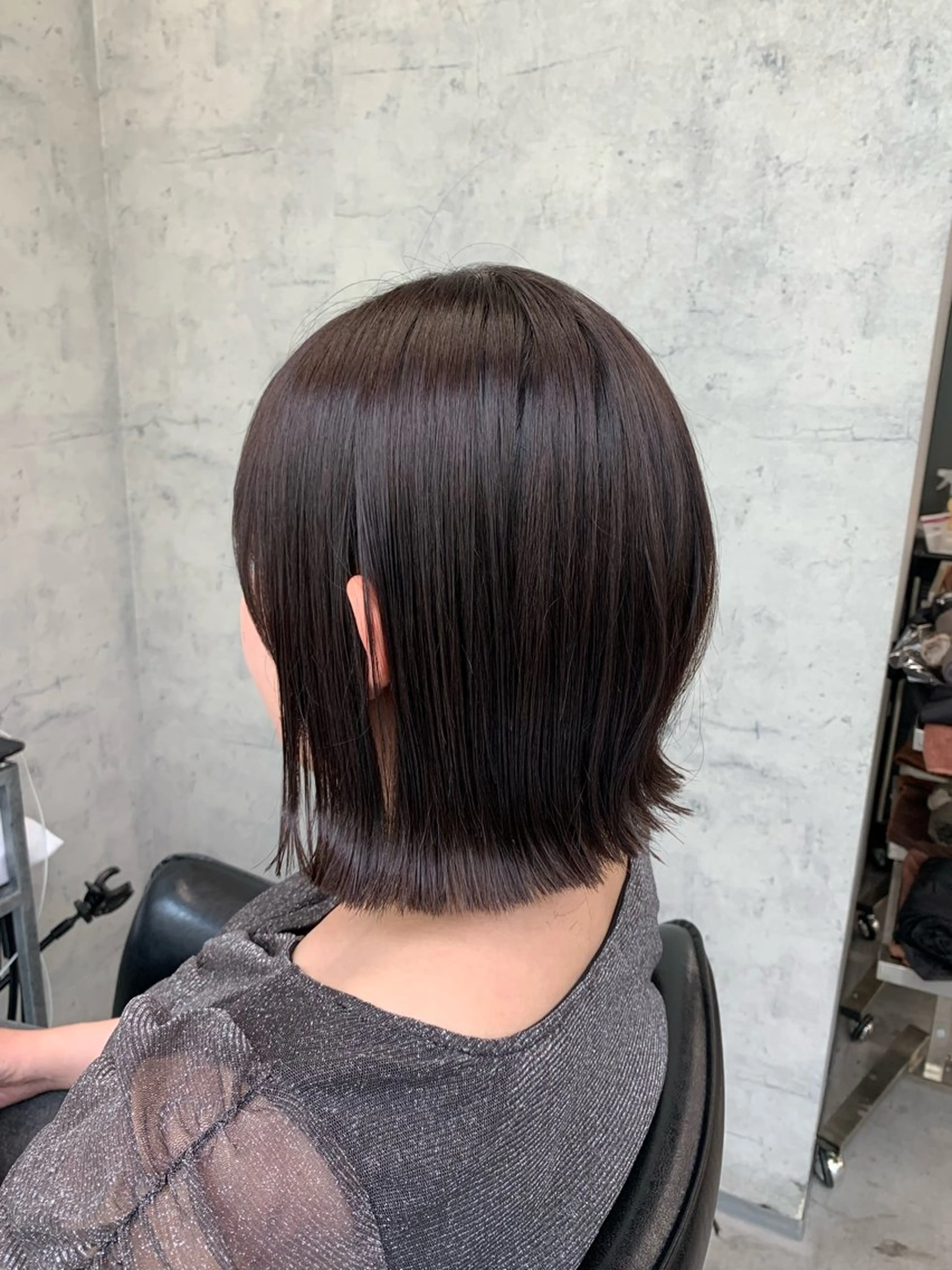 ミディアム ボブ 外ハネヘア 銀座/レイヤー 🌷nonoka🌷のヘアスタイル