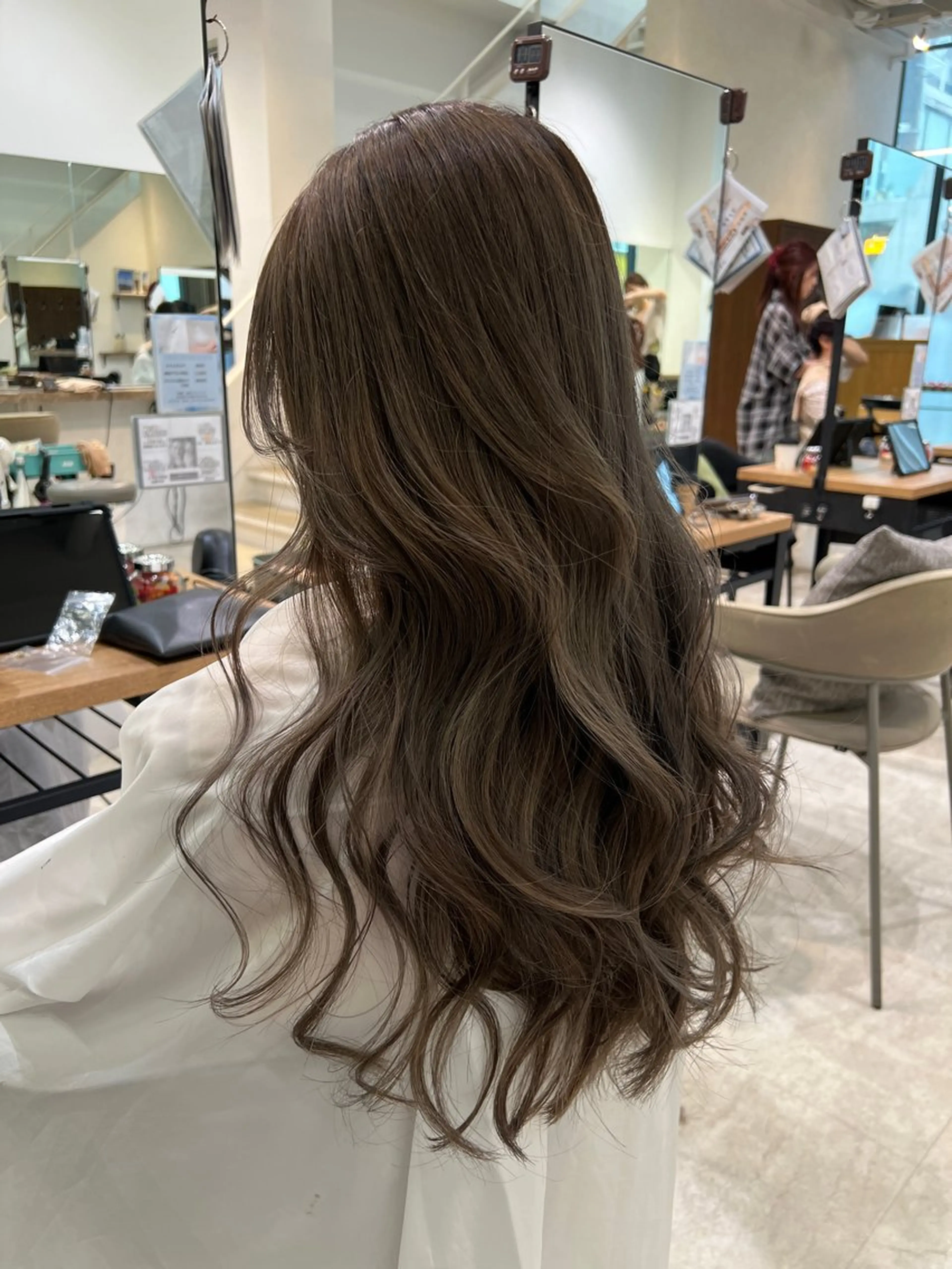 ダブルカラー(ブリーチなし)の写真