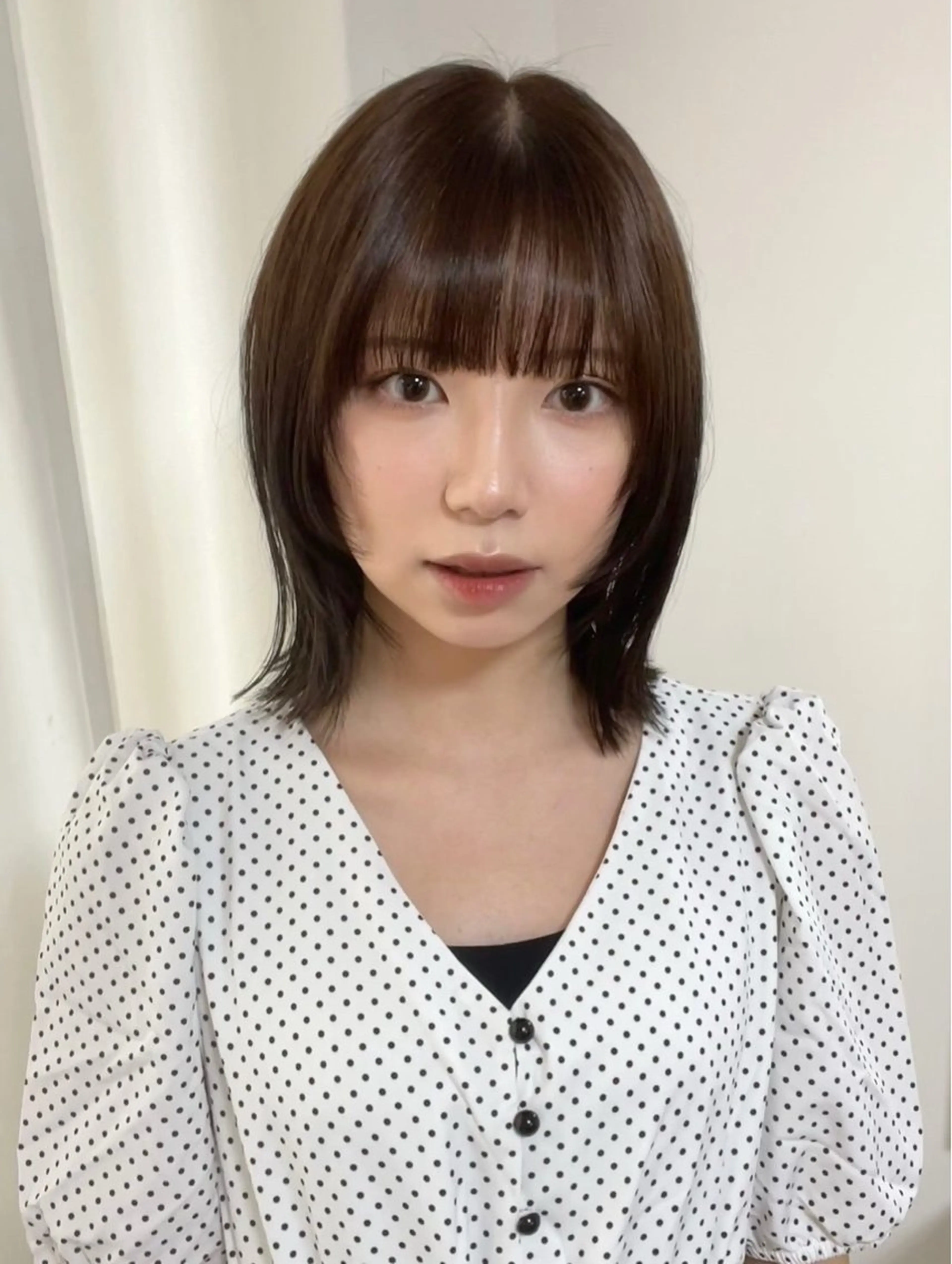 ミディアム カット ヘアカラー トリートメント 園田 渉 ◤SHIKIO◢のヘアスタイル