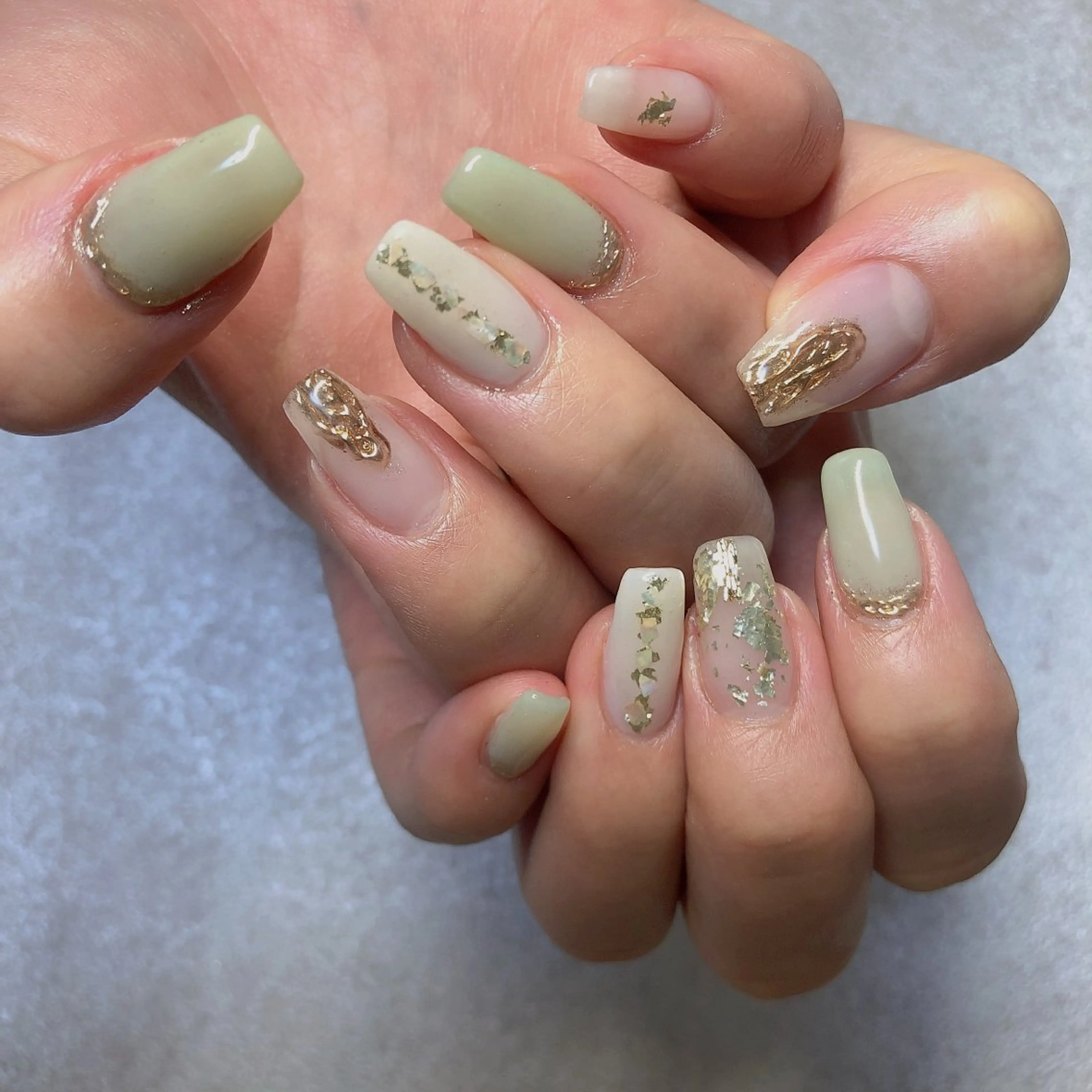 ネイル ニュアンスネイル nailsalon mionのネイルデザイン
