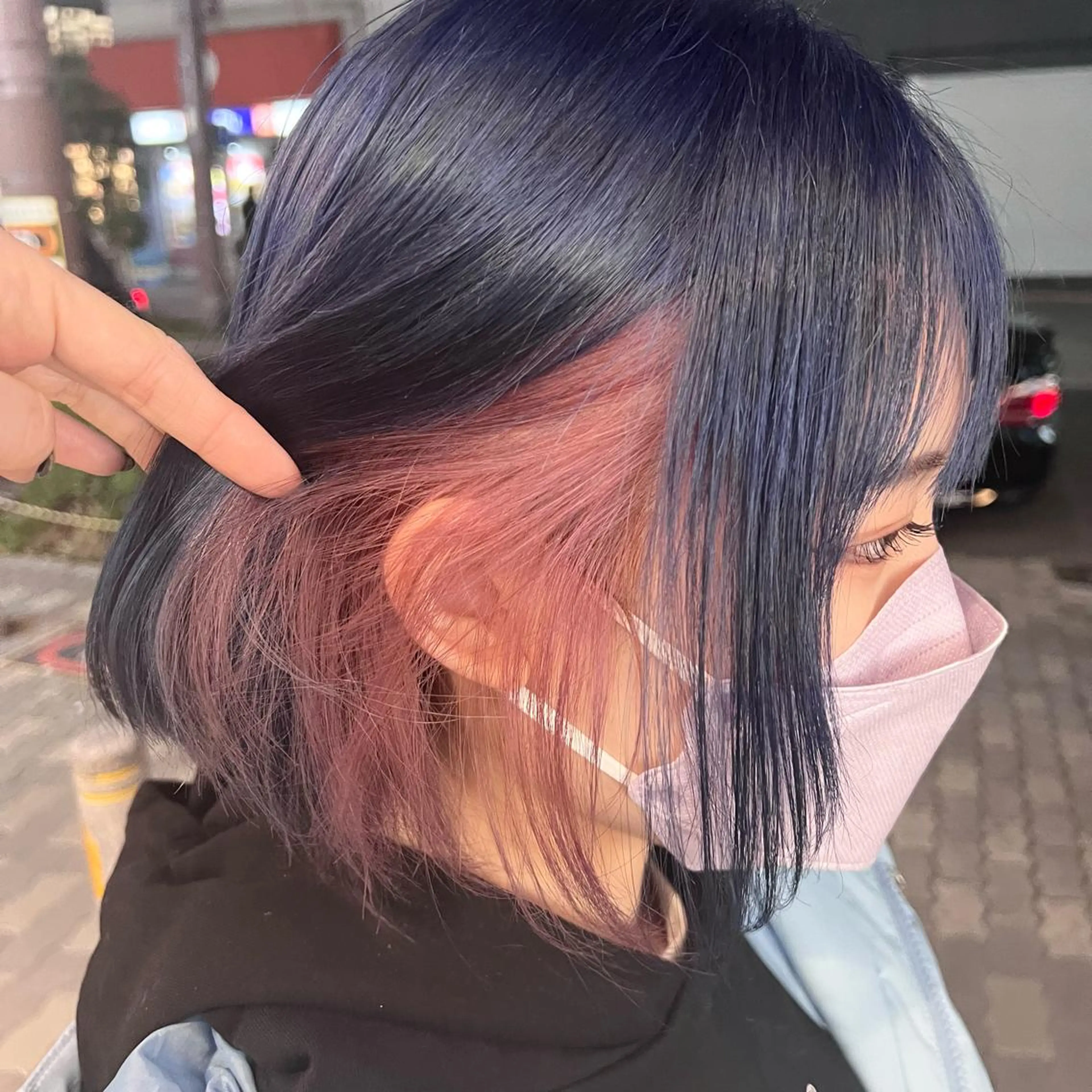 ショート カラー マンツーマン女性 美容師 奏のヘアスタイル